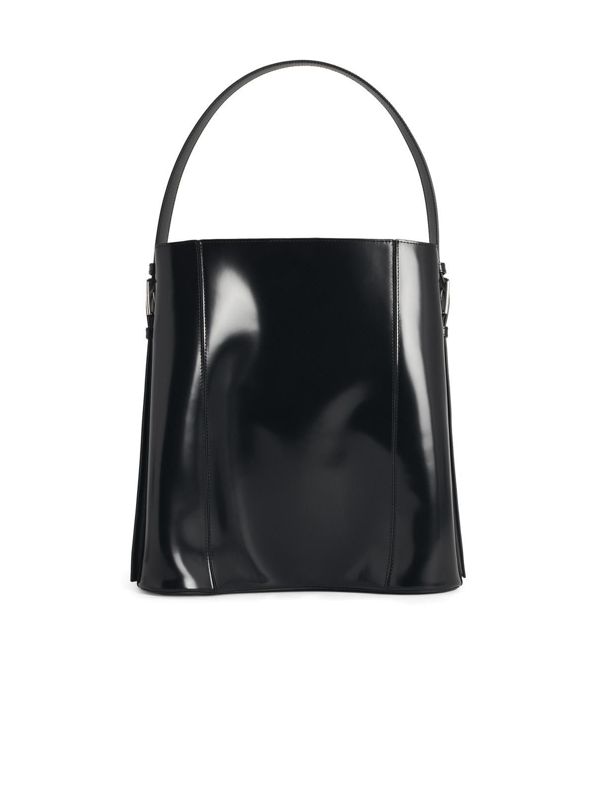Coperni COPERNI 'Erconomic Tote' Black Leather Bag Size ONE SIZE - 3 Thumbnail