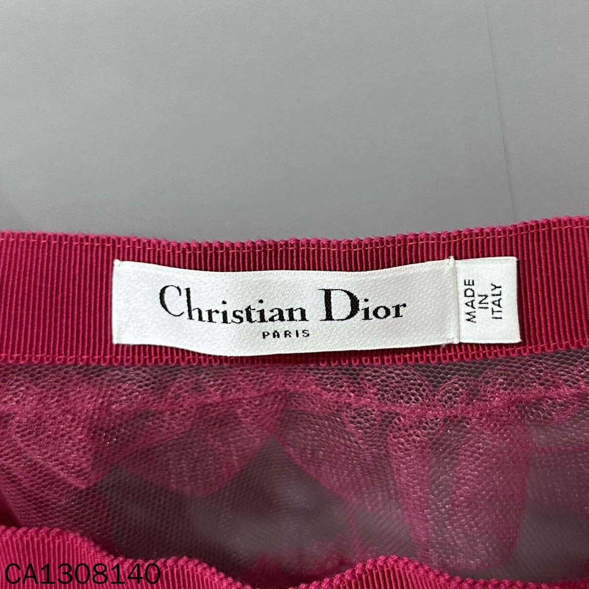 Dior Dior Pink Double-Layer Tulle Skirt Size 36" / US 14 / IT 50 - 4 Thumbnail