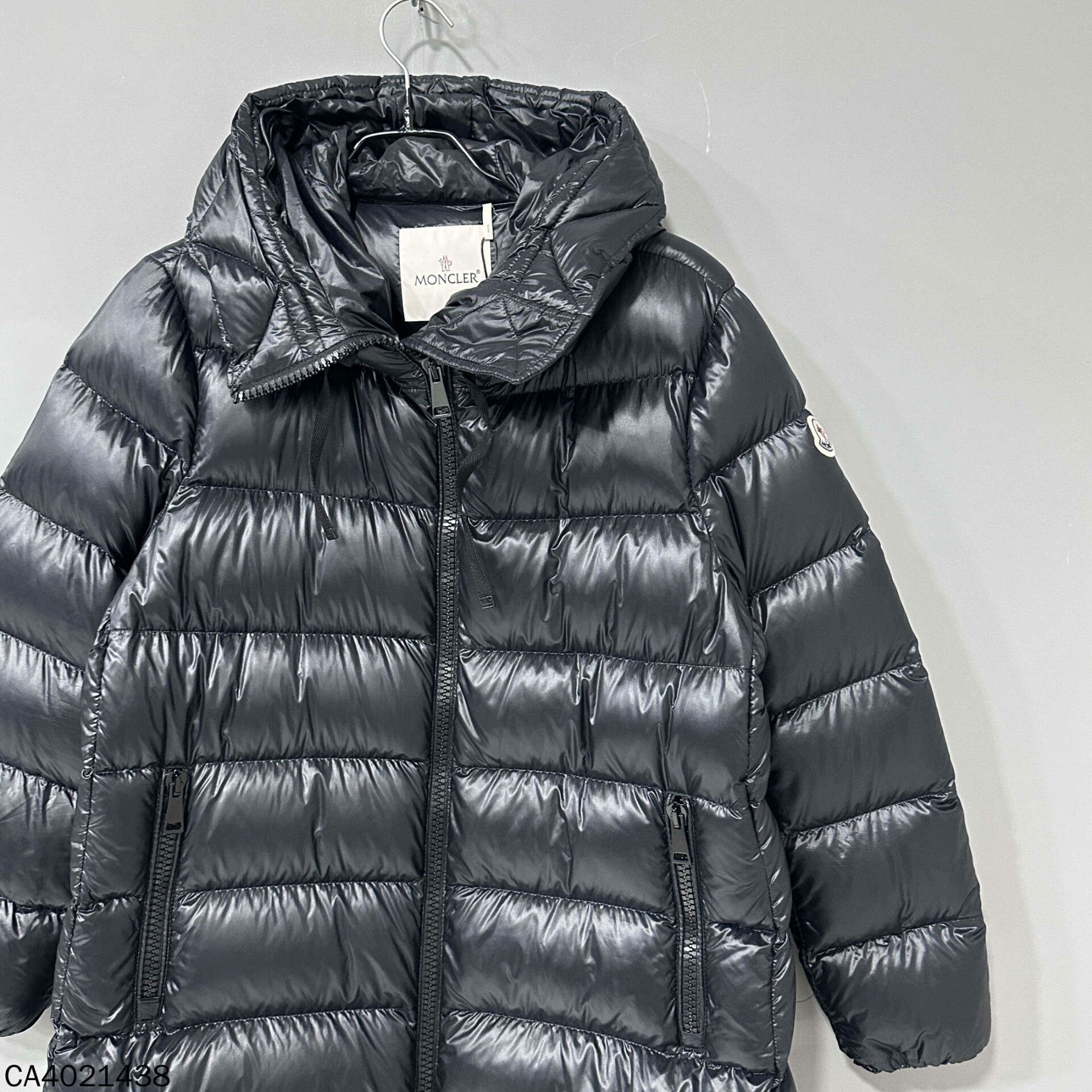 Moncler Moncler Suyen Black Mid-Length Down Jacket Size XXL / US 16-18 / IT 52-54 - 2 Thumbnail