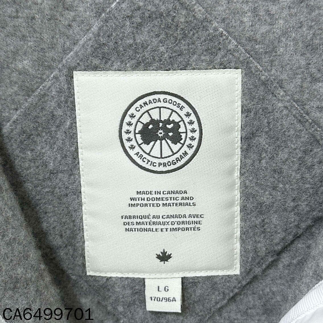 Canada Goose Canada Goose Deep Gray Wool Zip-Up Sweatshirt Size US L / EU 52-54 / 3 - 7 Thumbnail