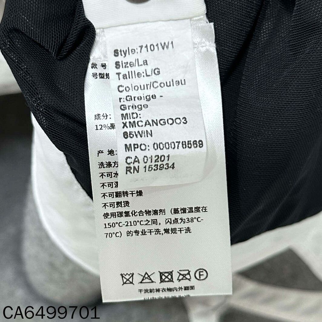 Canada Goose Canada Goose Deep Gray Wool Zip-Up Sweatshirt Size US L / EU 52-54 / 3 - 6 Thumbnail
