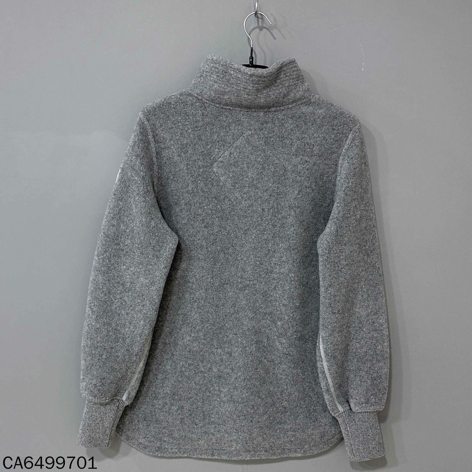 Canada Goose Canada Goose Deep Gray Wool Zip-Up Sweatshirt Size US L / EU 52-54 / 3 - 3 Thumbnail
