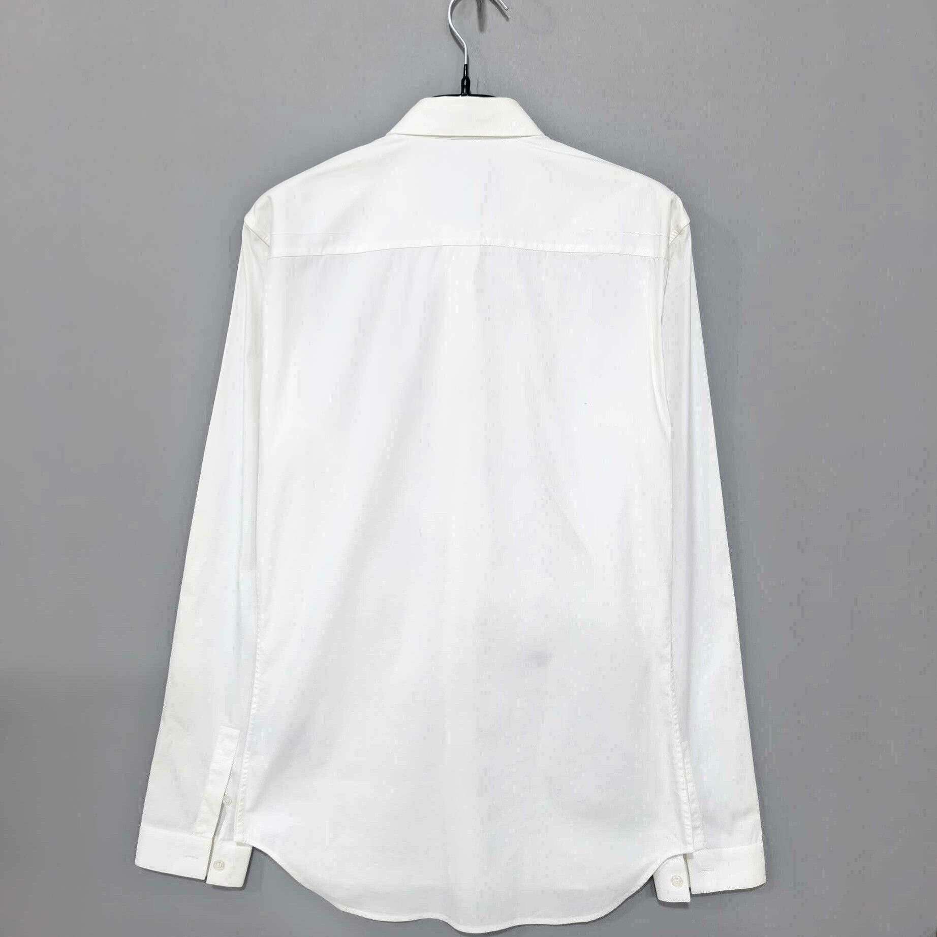 Dior Dior White Bee Embroidery Shirt Size S / US 4 / IT 40 - 3 Thumbnail