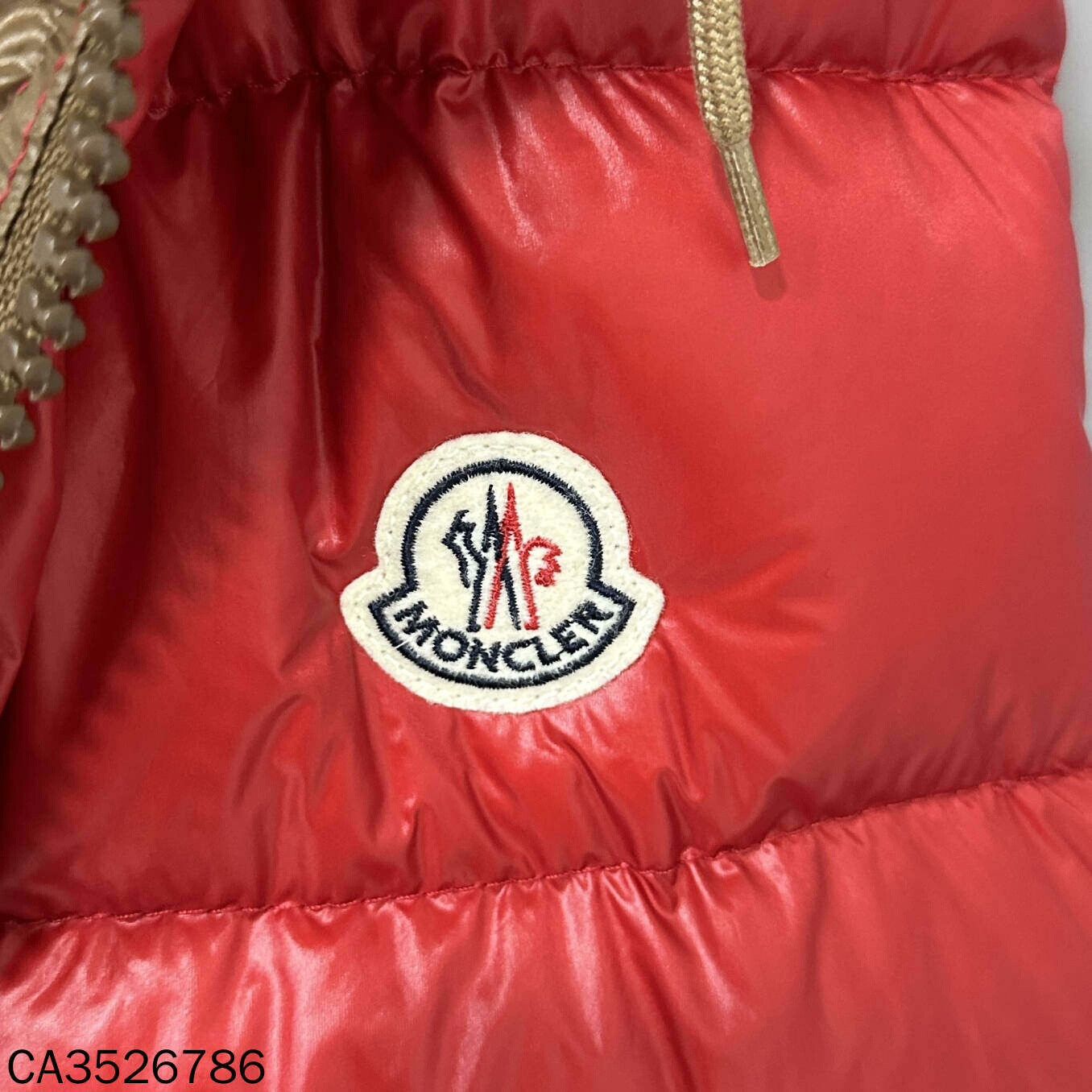 Moncler Red Armband Moncler Down Vest Size L / US 10 / IT 46 - 4 Thumbnail