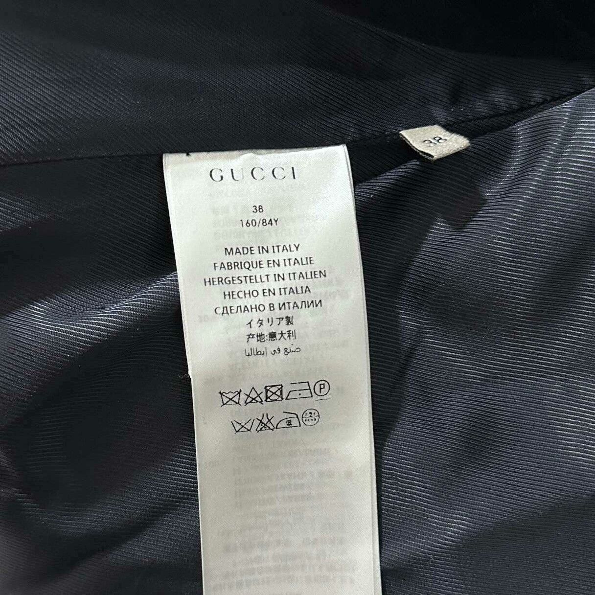 Gucci Gucci Classic Double G Button Bee Coat Size S / US 4 / IT 40 - 6 Thumbnail