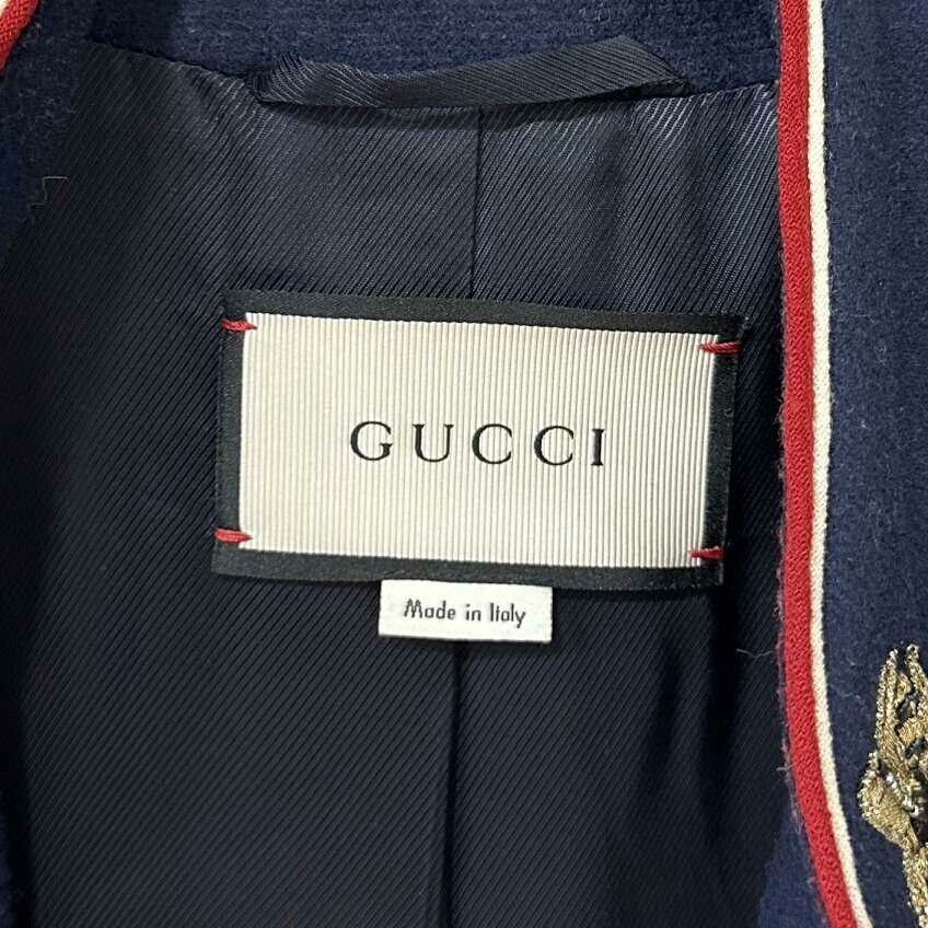 Gucci Gucci Classic Double G Button Bee Coat Size S / US 4 / IT 40 - 7 Thumbnail