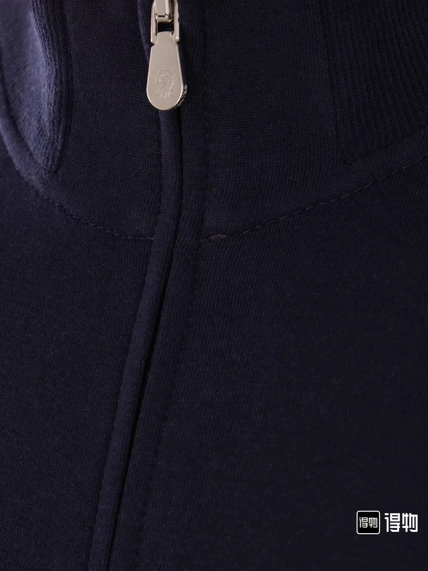Brunello Cucinelli Brunello Cucinelli Solid Turtleneck Zip Sweater Size US L / EU 52-54 / 3 - 4 Thumbnail