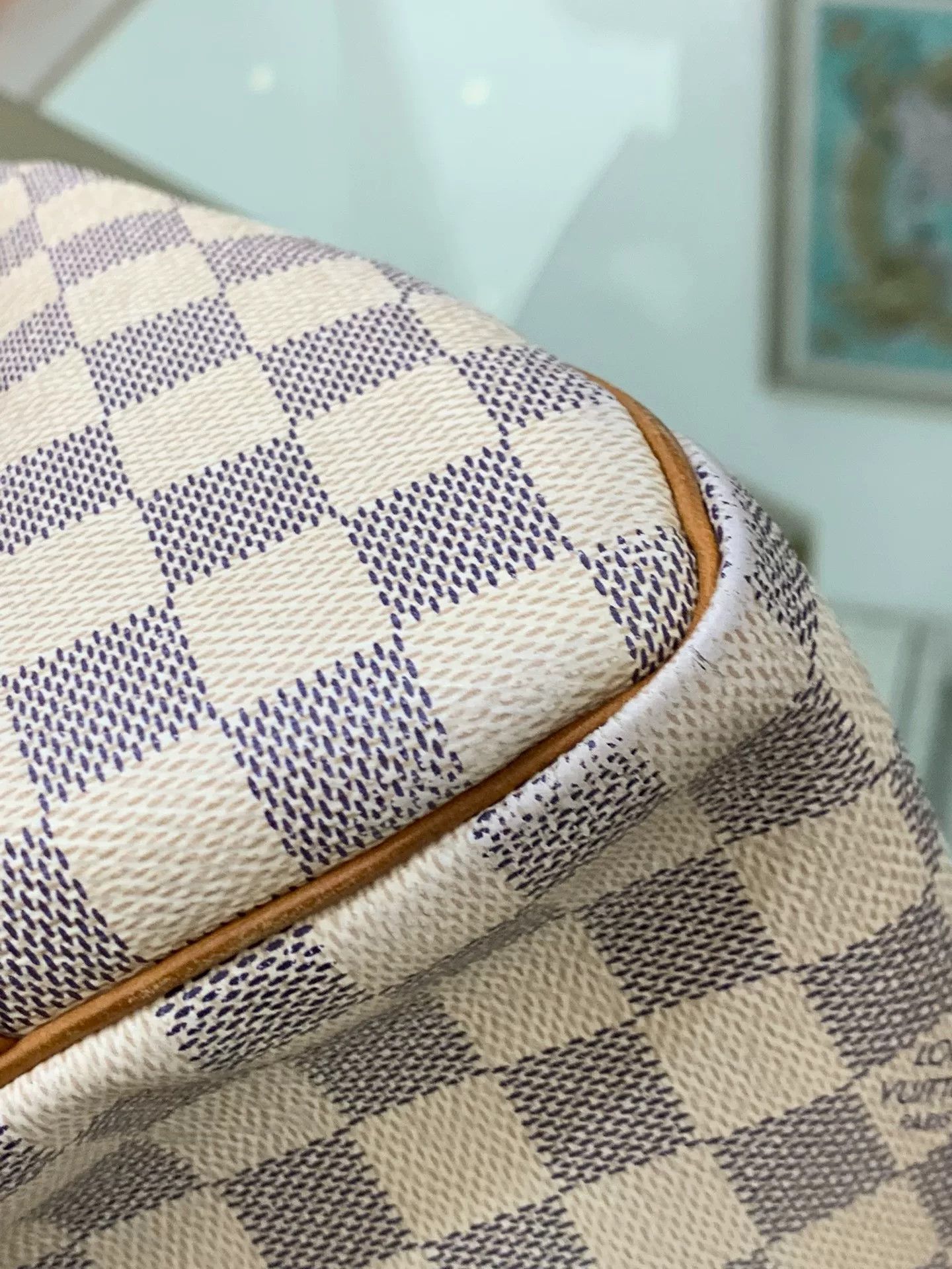 Louis Vuitton Louis Vuitton Speedy 30 White Damier Size ONE SIZE - 7 Thumbnail