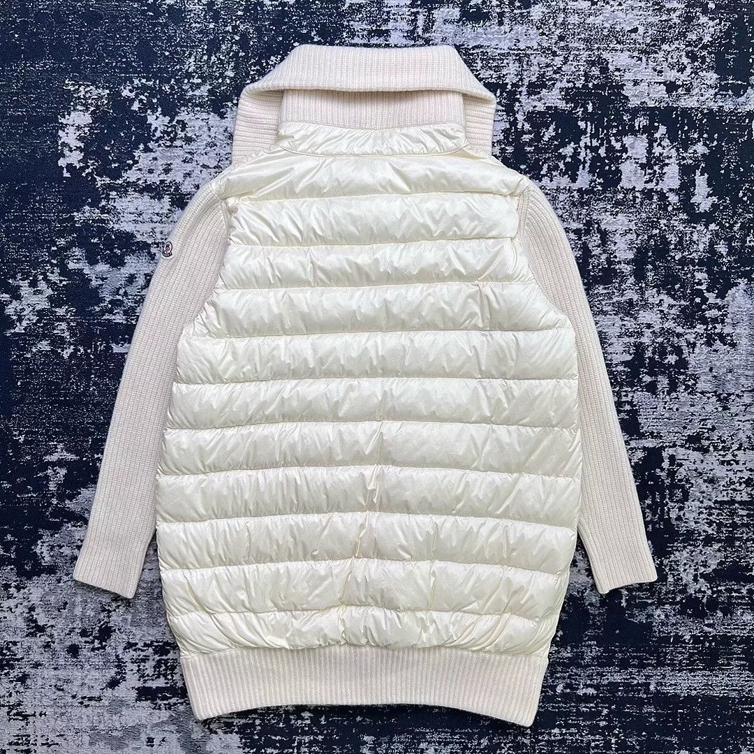 Moncler Moncler Mid-Length Quilted Down Jacket Size US XL / EU 56 / 4 - 6 Thumbnail