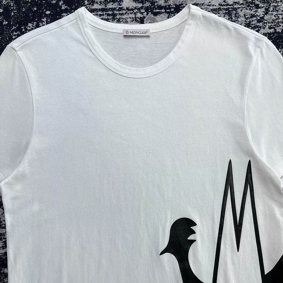 Moncler Moncler Logo Print Short-Sleeve T-Shirt Size US M / EU 48-50 / 2 - 2 Thumbnail