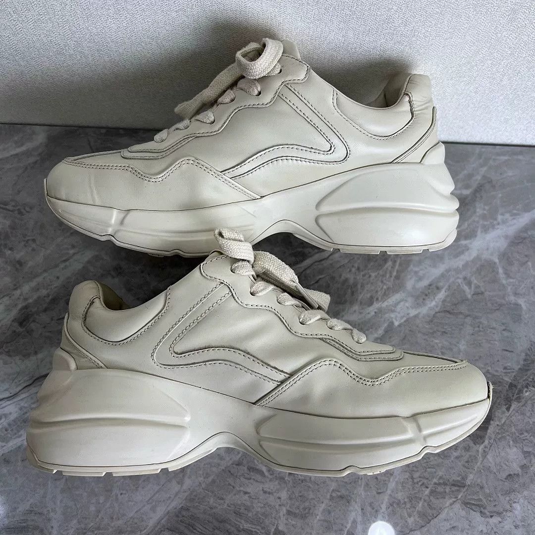 Gucci Gucci Rhyton Logo Sneakers 35.5 Size US 4.5 / IT 34.5 - 6 Thumbnail