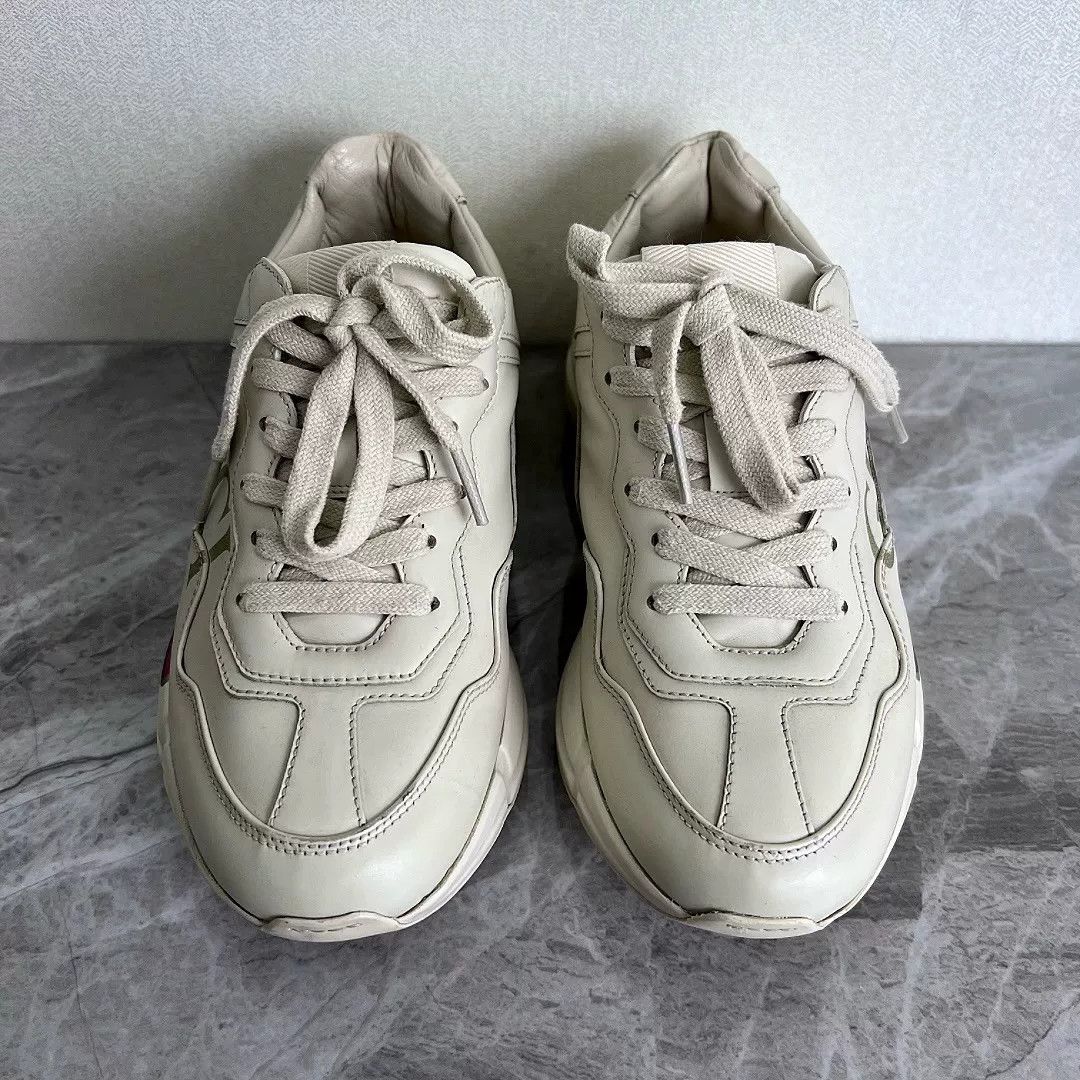 Gucci Gucci Rhyton Logo Sneakers 35.5 Size US 4.5 / IT 34.5 - 2 Thumbnail