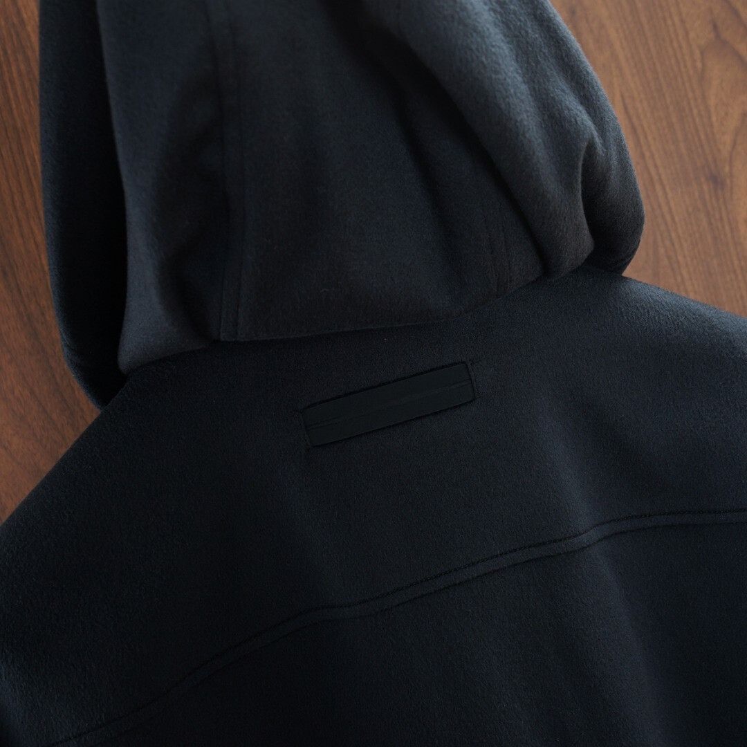 Ermenegildo Zegna ZEGNA Hooded Cashmere Jacket for Autumn Size US L / EU 52-54 / 3 - 7 Thumbnail