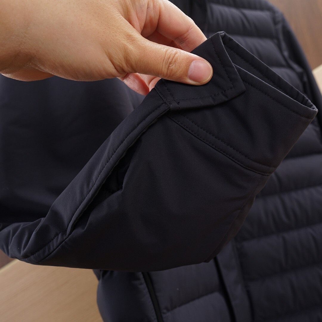 Ermenegildo Zegna ZEGNA Stratos Down Jacket Navy Blue Size US M / EU 48-50 / 2 - 7 Thumbnail