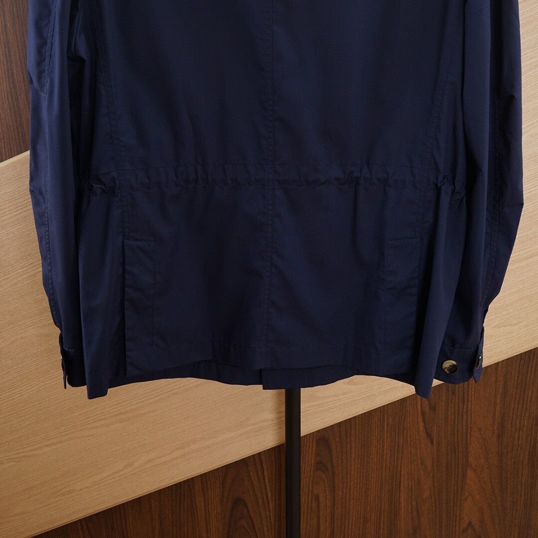 Brunello Cucinelli Brunello Cucinelli Men's Jacket in Navy Size US M / EU 48-50 / 2 - 7 Thumbnail