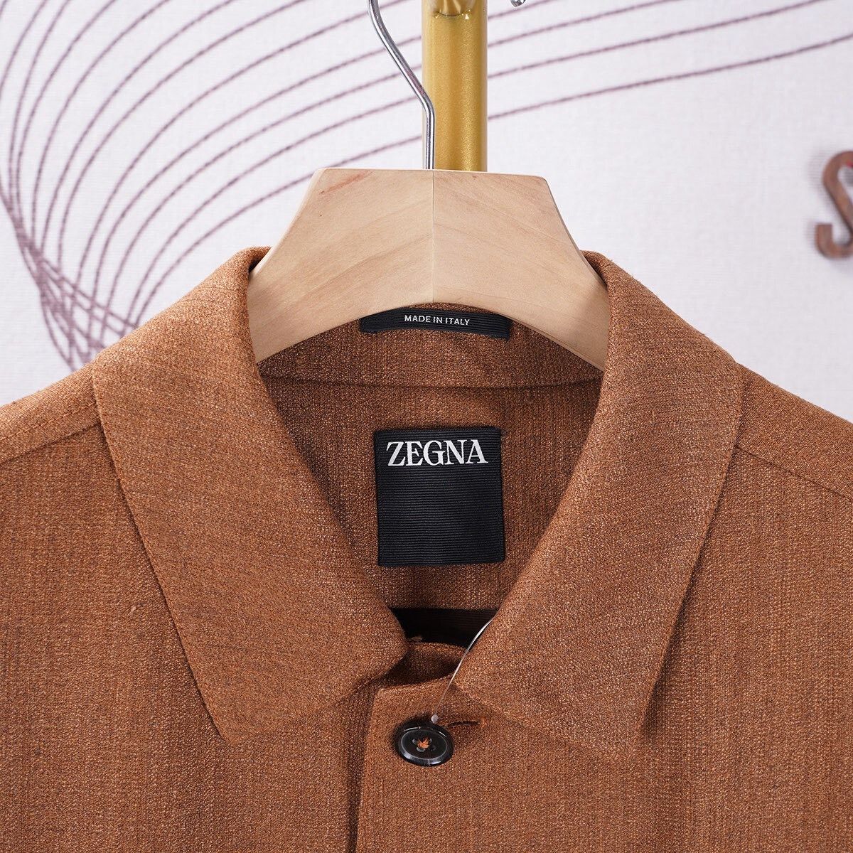 Ermenegildo Zegna ZEGNA New Silk Linen Jacket Size US L / EU 52-54 / 3 - 4 Thumbnail