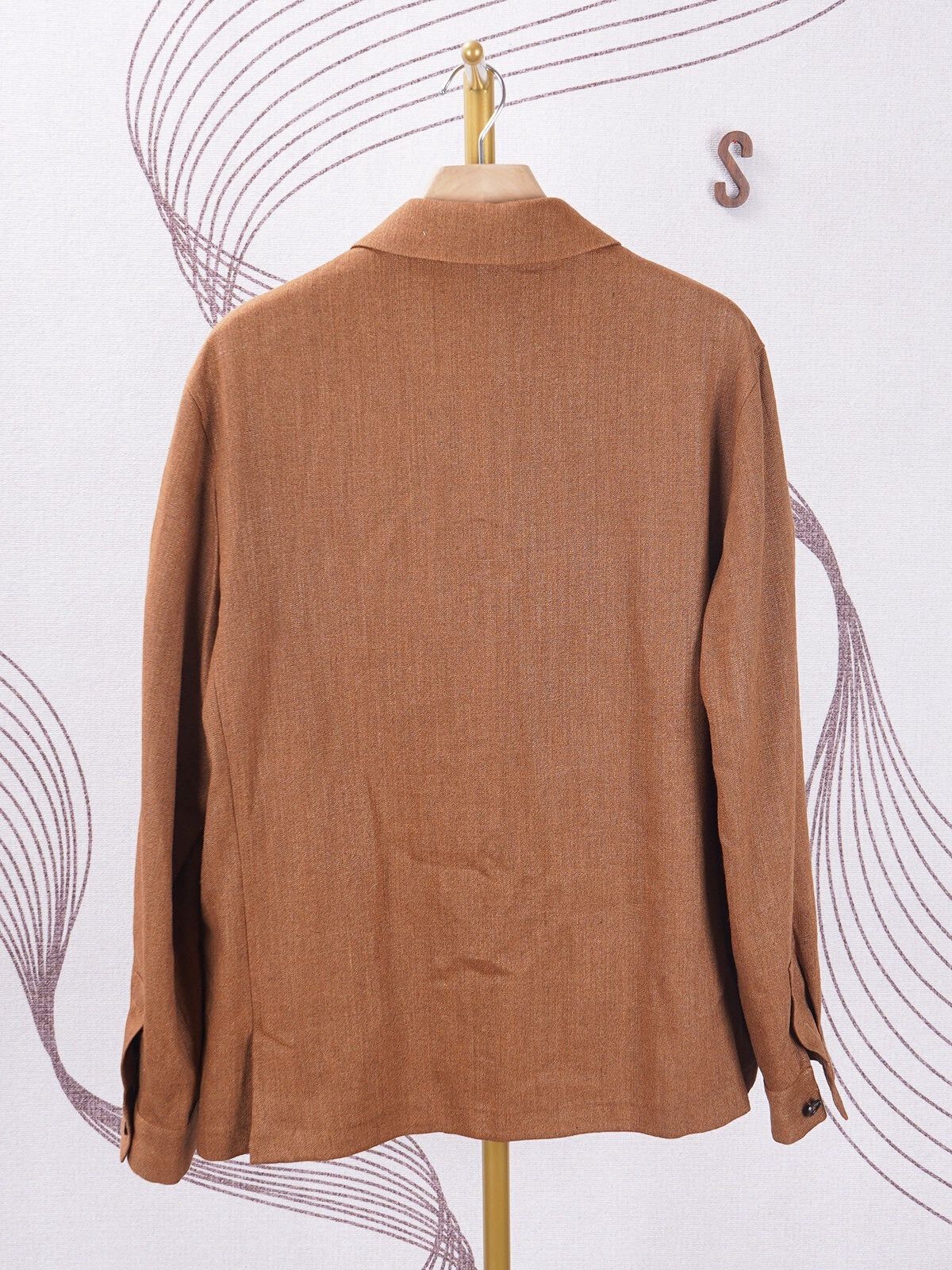 Ermenegildo Zegna ZEGNA New Silk Linen Jacket Size US L / EU 52-54 / 3 - 2 Thumbnail