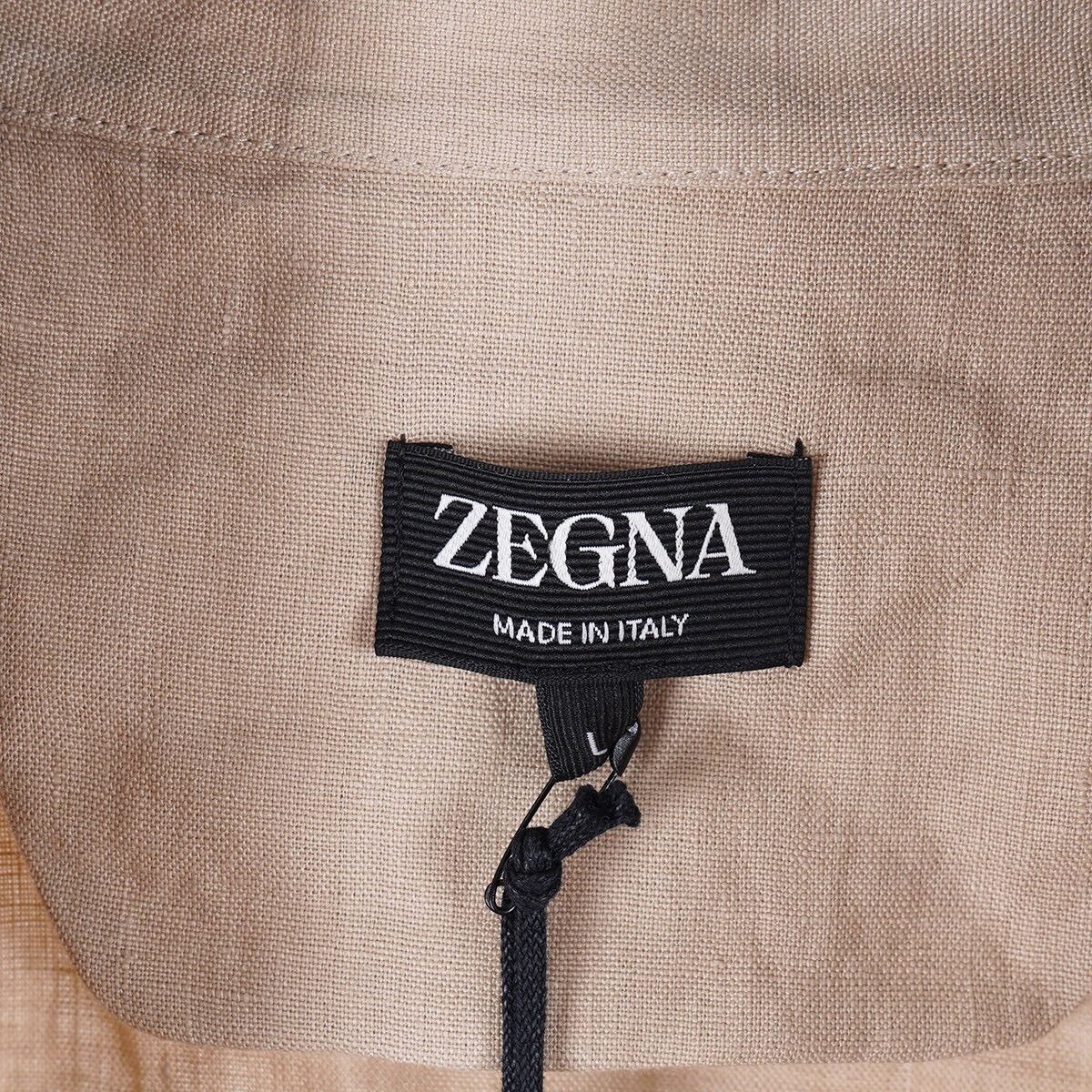 Ermenegildo Zegna ZEGNA Lightweight Linen Robe Jacket Size US L / EU 52-54 / 3 - 5 Thumbnail