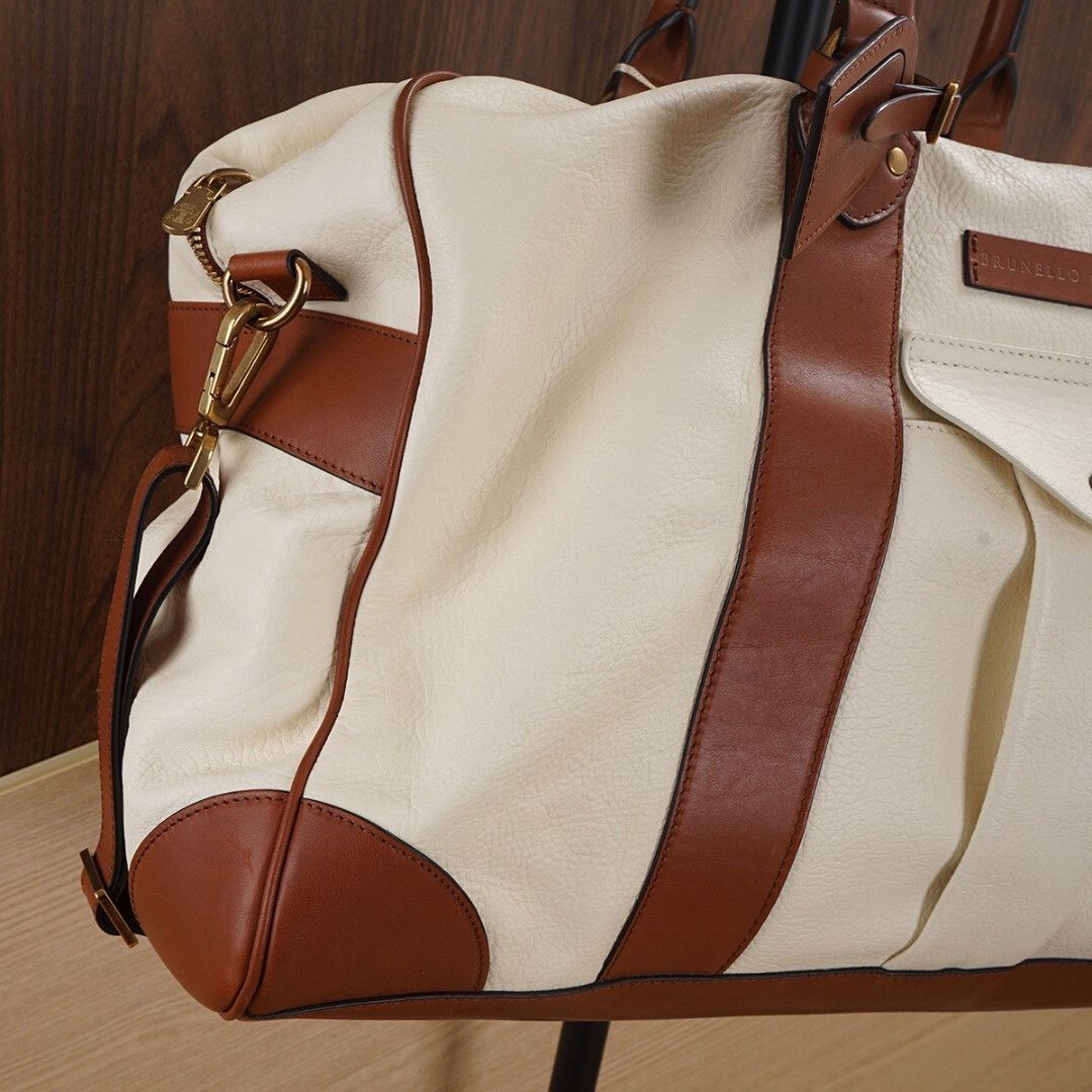 Brunello Cucinelli Brunello Cucinelli Leather Travel Bag Size ONE SIZE - 4 Thumbnail