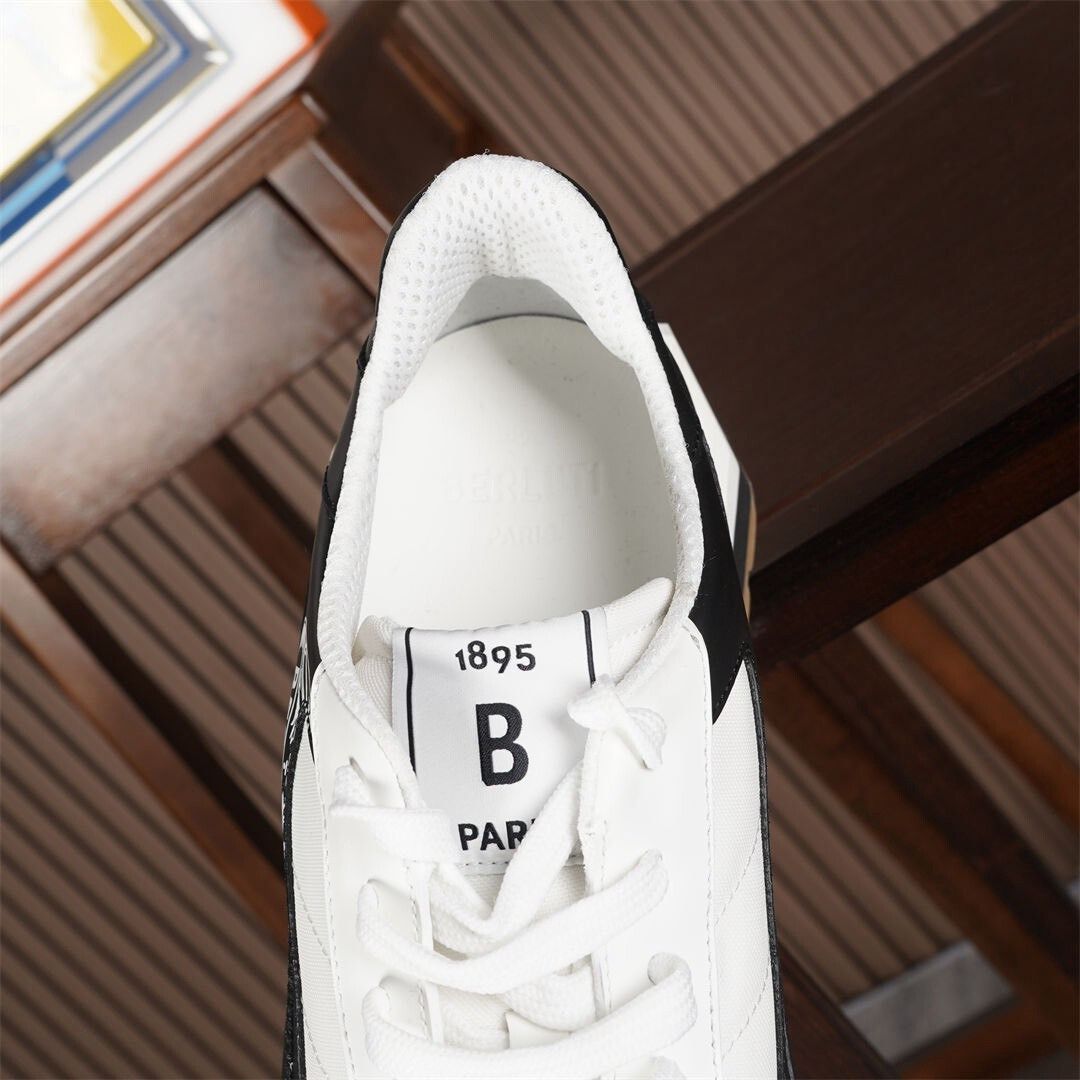 Berluti Berluti Suede and Mesh Sneakers for Men Size US 11.5 / EU 44-45 - 6 Thumbnail