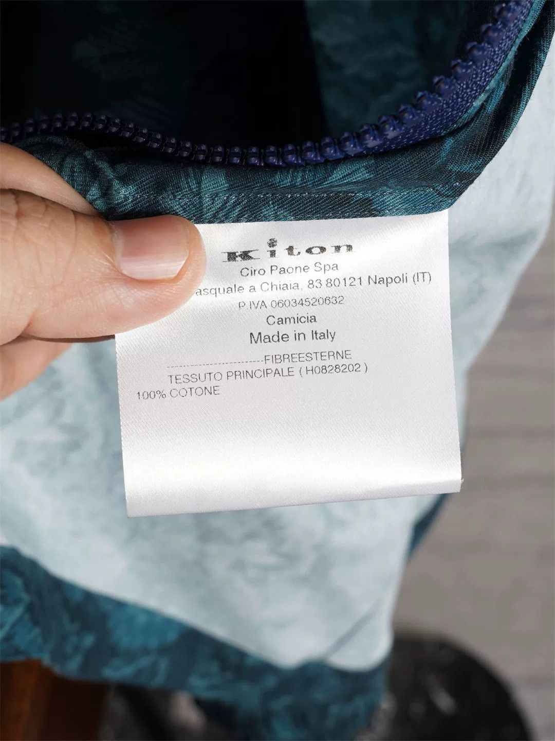 Kiton Kiton Cotton Hooded Jacket for Casual Wear Size US M / EU 48-50 / 2 - 8 Thumbnail
