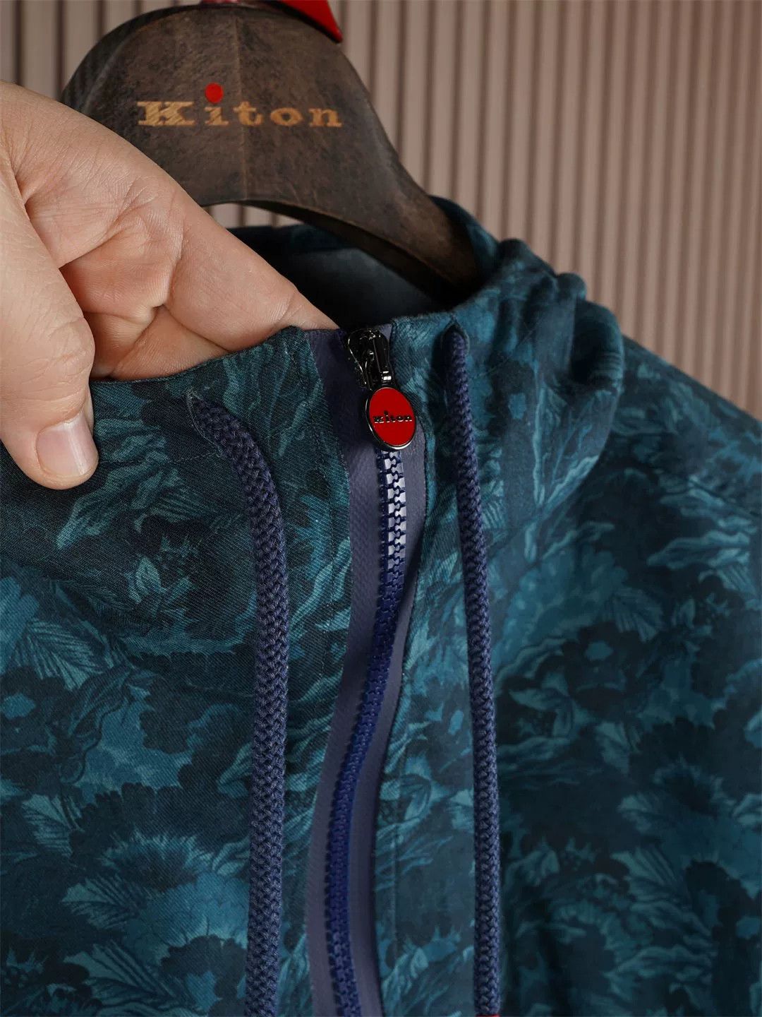Kiton Kiton Cotton Hooded Jacket for Casual Wear Size US M / EU 48-50 / 2 - 4 Thumbnail