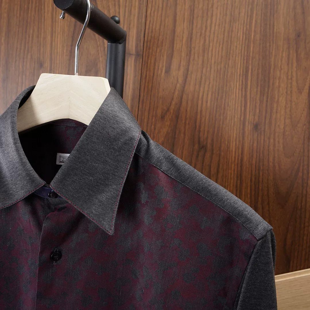 Zilli Zilli Cotton Shirt with Unique Design Size US M / EU 48-50 / 2 - 3 Thumbnail