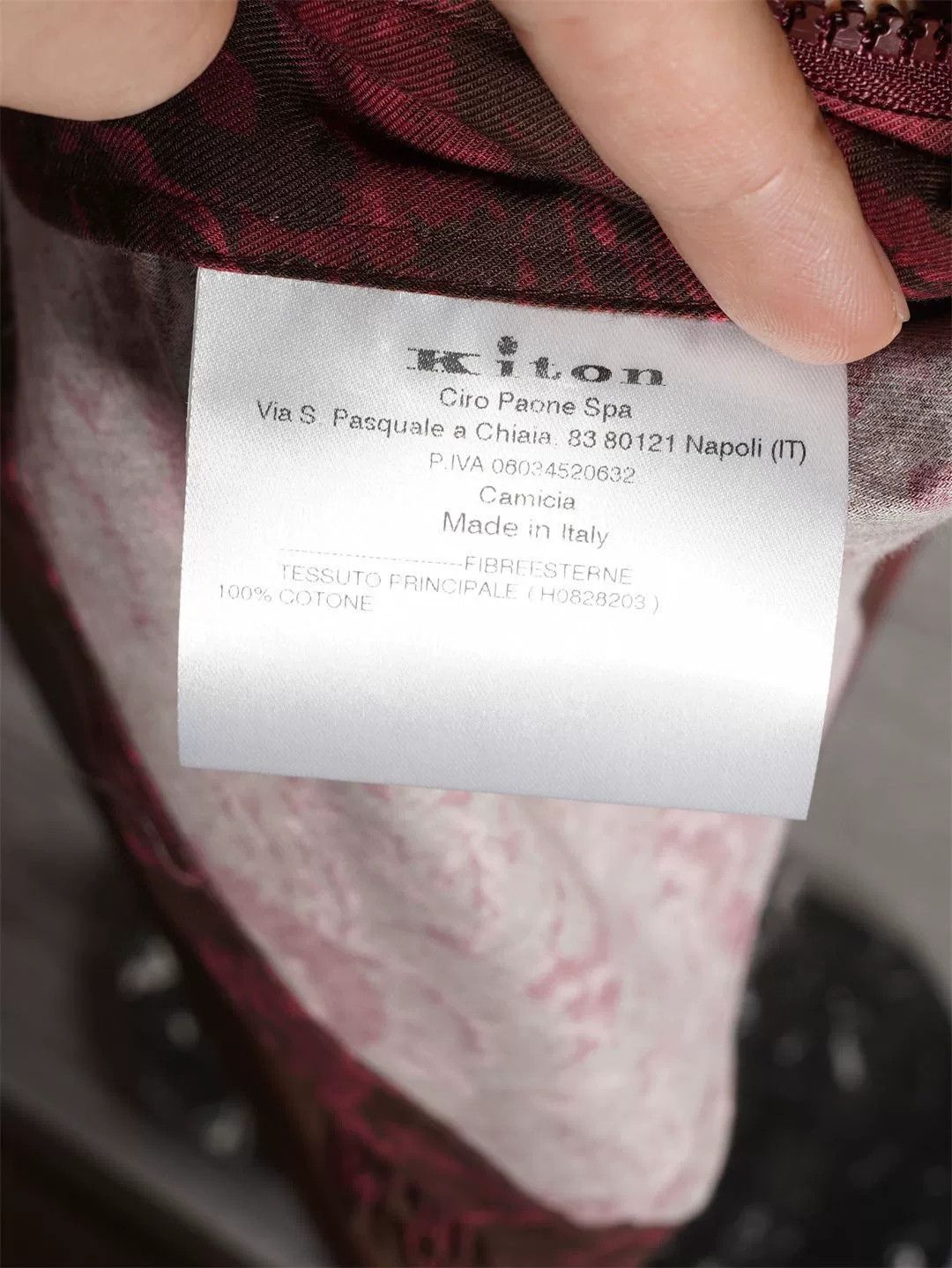 Kiton Kiton Cotton Hooded Jacket Sale Size US M / EU 48-50 / 2 - 8 Thumbnail