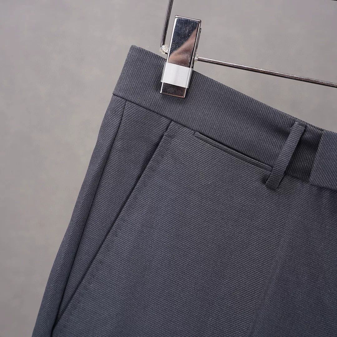 Ermenegildo Zegna ZEGNA Men's Dress Trousers Wool Silk Blend Size US 30 / EU 46 - 5 Thumbnail