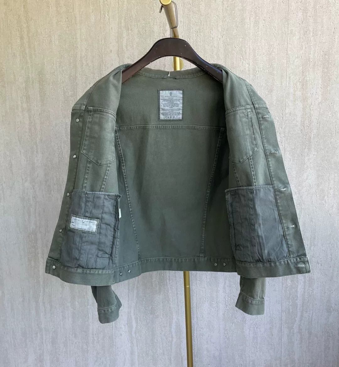 Brunello Cucinelli Brunello Cucinelli Denim Jacket Size US S / EU 44-46 / 1 - 3 Thumbnail