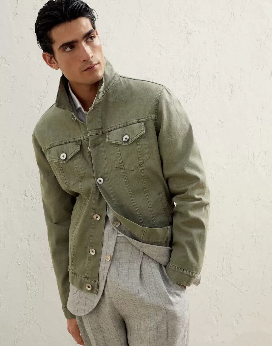 Brunello Cucinelli Brunello Cucinelli Denim Jacket Size US S / EU 44-46 / 1 - 5 Thumbnail
