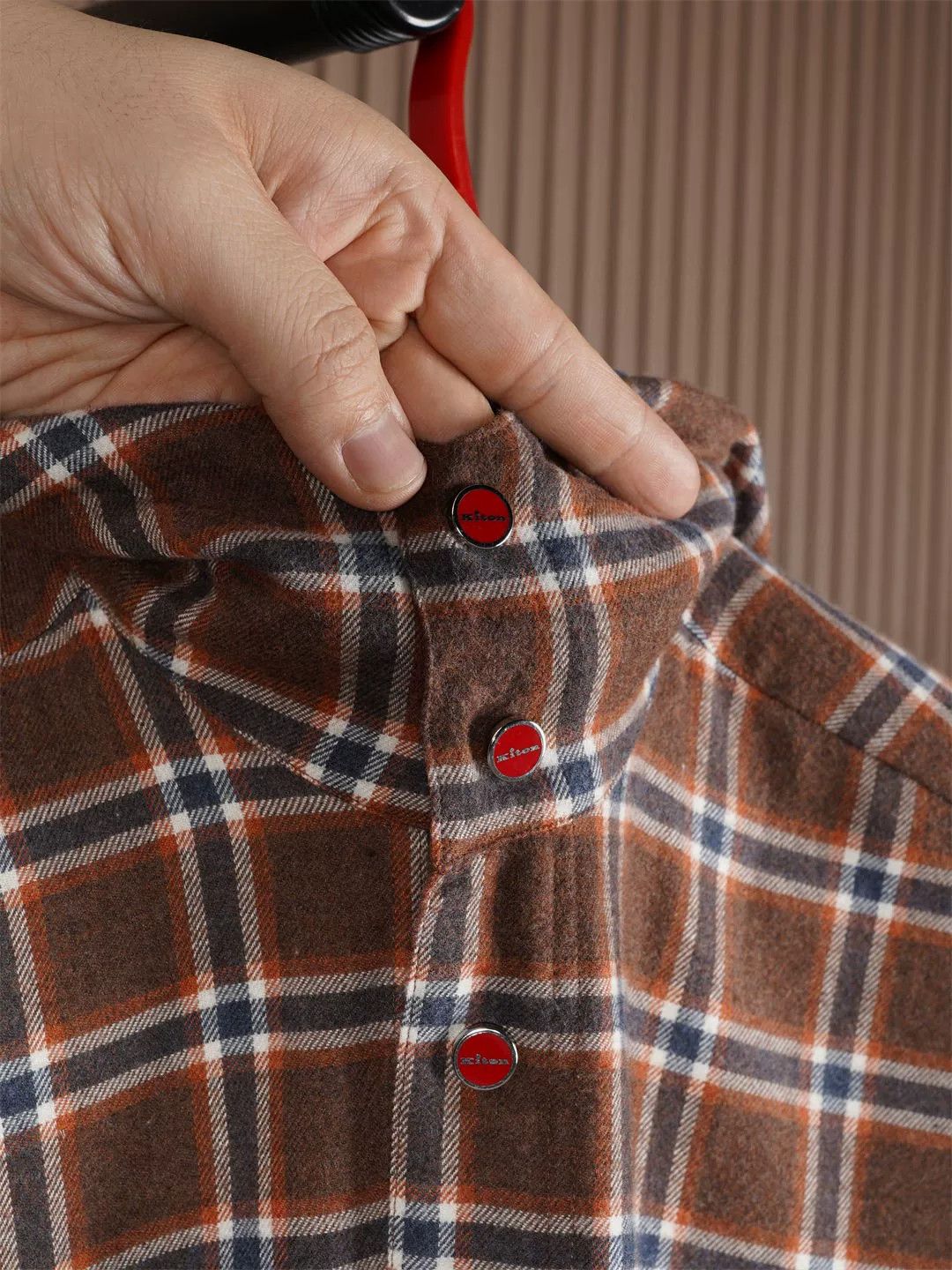 Kiton Kiton Hooded Flannel Jacket Sale Size US M / EU 48-50 / 2 - 4 Thumbnail