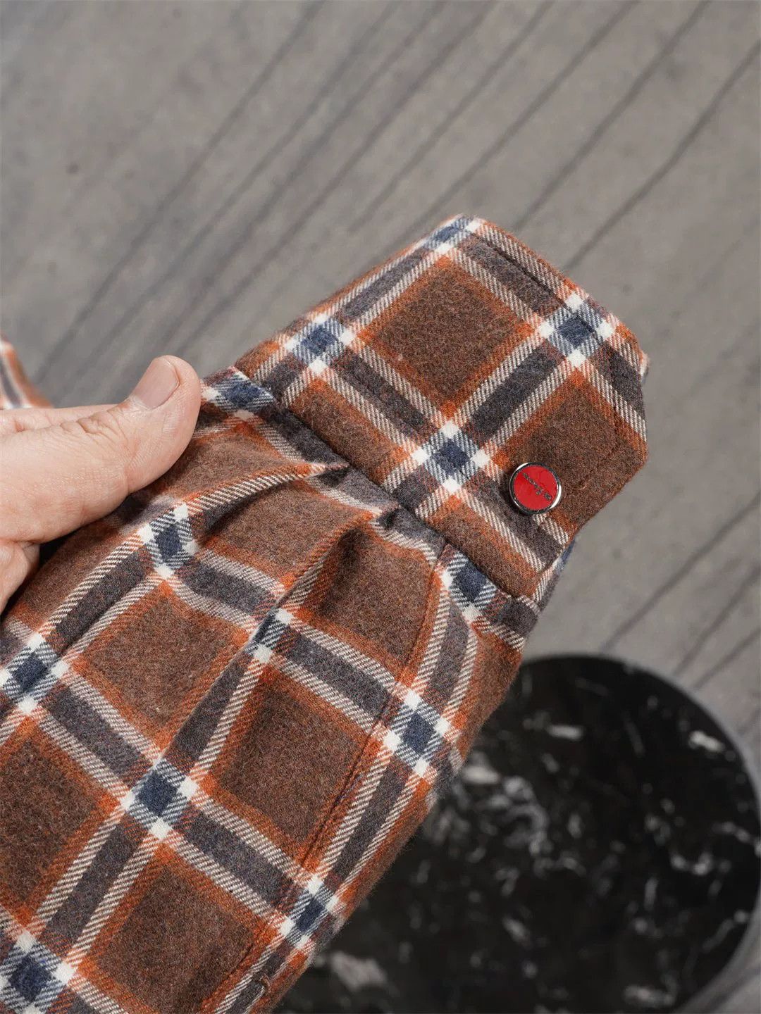 Kiton Kiton Hooded Flannel Jacket Sale Size US M / EU 48-50 / 2 - 8 Thumbnail