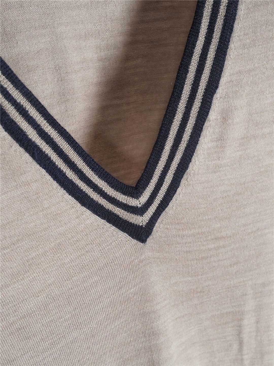 Brunello Cucinelli Brunello Cucinelli Knit Sweater Sale Size US L / EU 52-54 / 3 - 2 Thumbnail