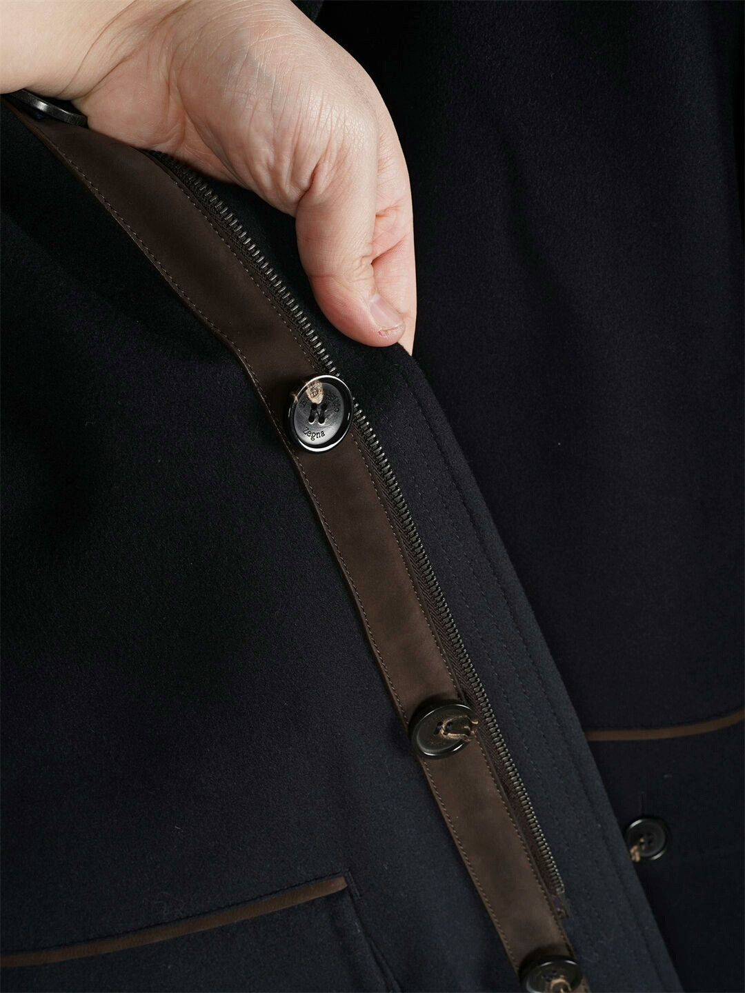 Ermenegildo Zegna ZEGNA HLS Fur Coat for Sale Size US M / EU 48-50 / 2 - 7 Thumbnail