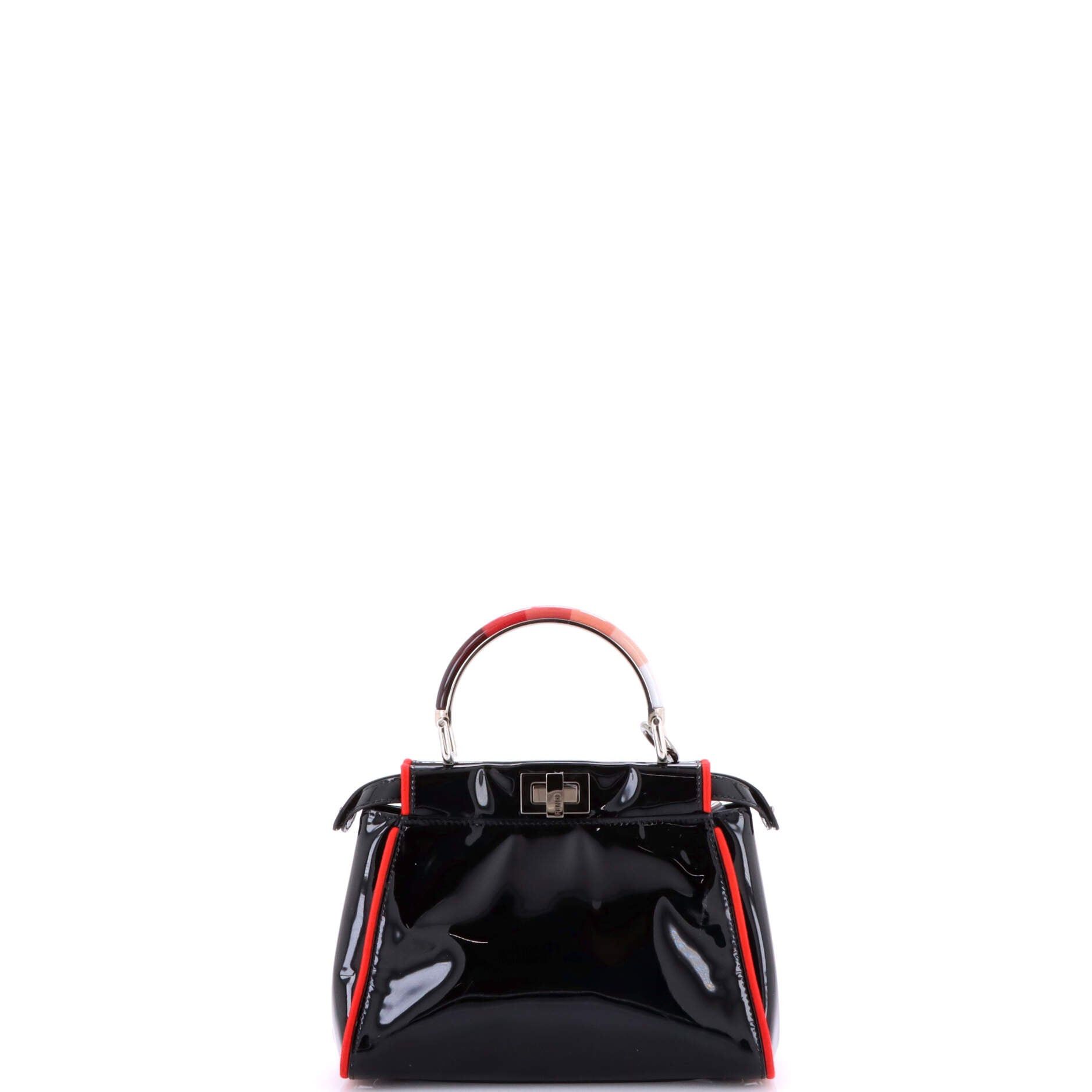 Fendi Resin Handle Peekaboo Bag Size ONE SIZE - 3 Thumbnail