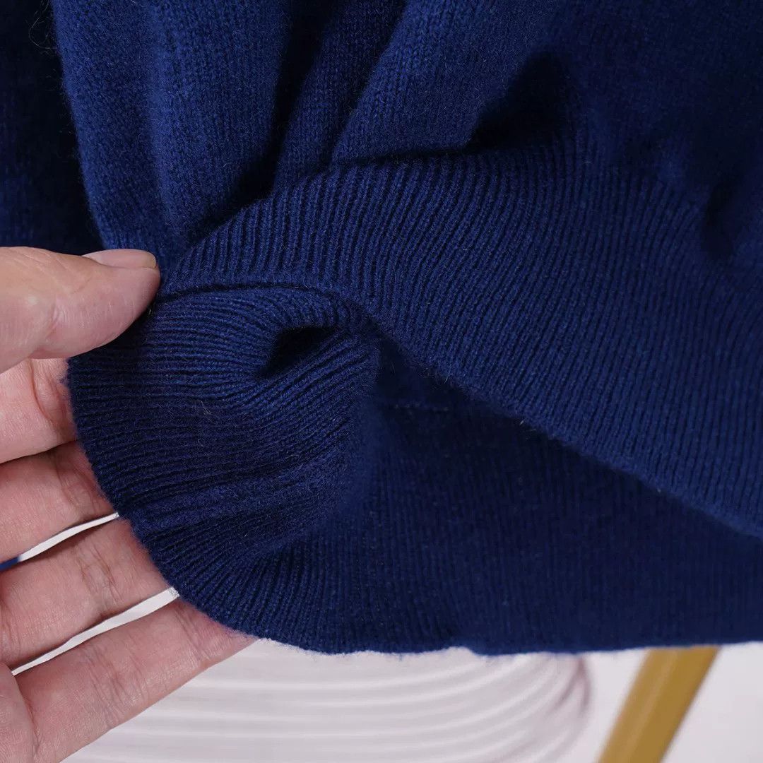 Doriani High-End Italian Cashmere Zip Sweater Size US M / EU 48-50 / 2 - 7 Thumbnail