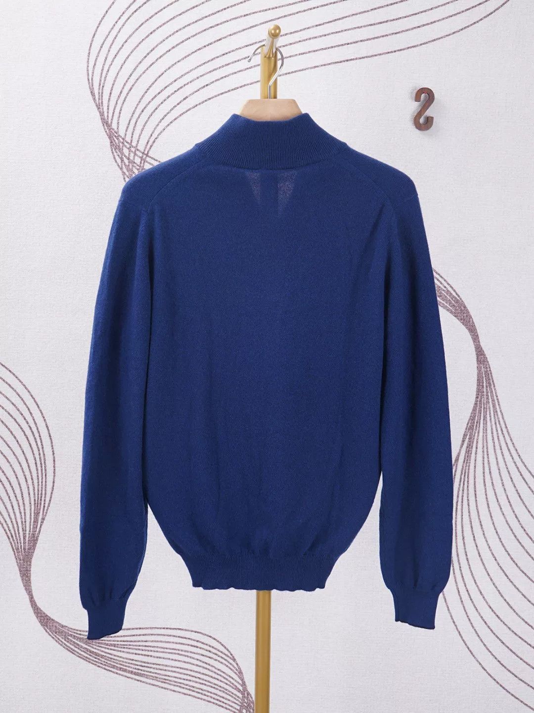 Doriani High-End Italian Cashmere Zip Sweater Size US M / EU 48-50 / 2 - 2 Thumbnail