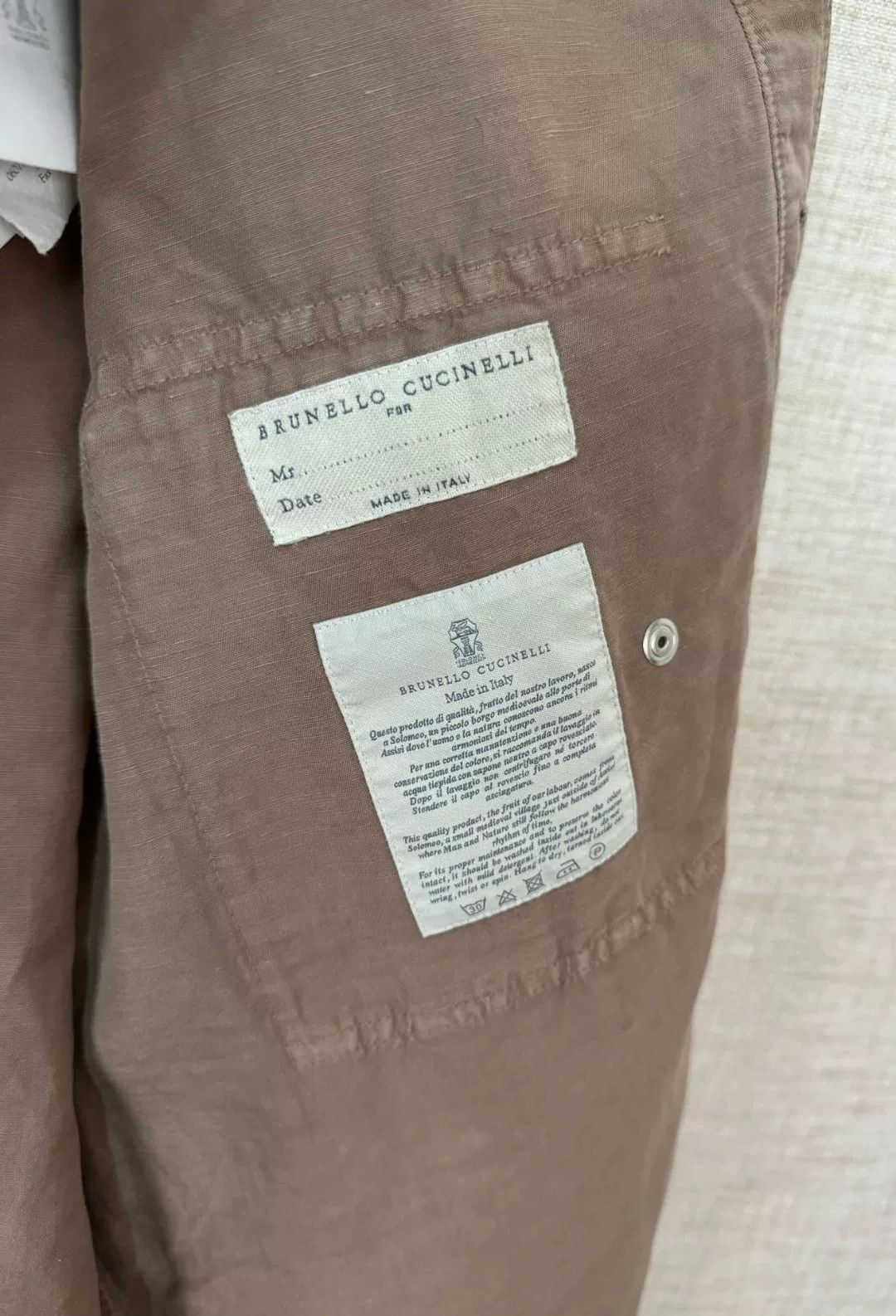 Brunello Cucinelli Brunello Cucinelli Summer Men's Shirt Jacket Size US L / EU 52-54 / 3 - 9 Thumbnail