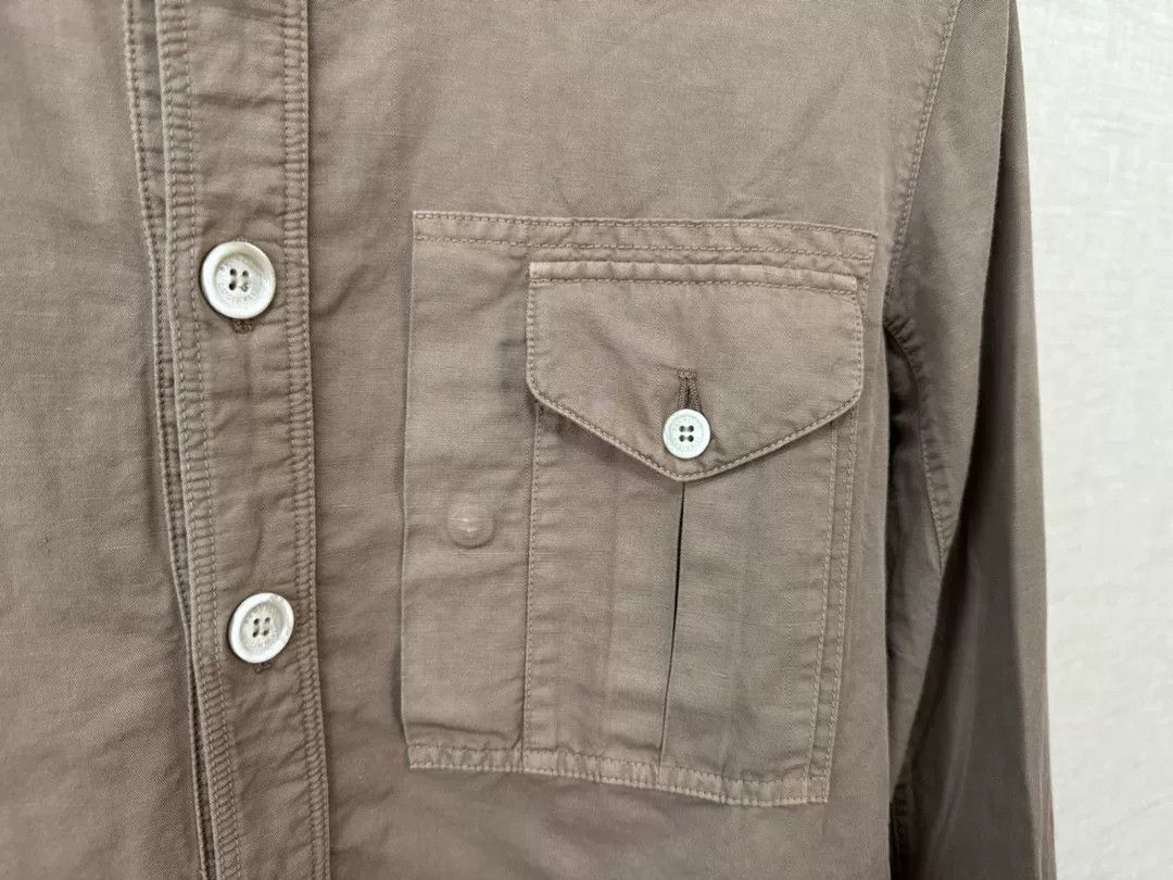 Brunello Cucinelli Brunello Cucinelli Summer Men's Shirt Jacket Size US L / EU 52-54 / 3 - 6 Thumbnail