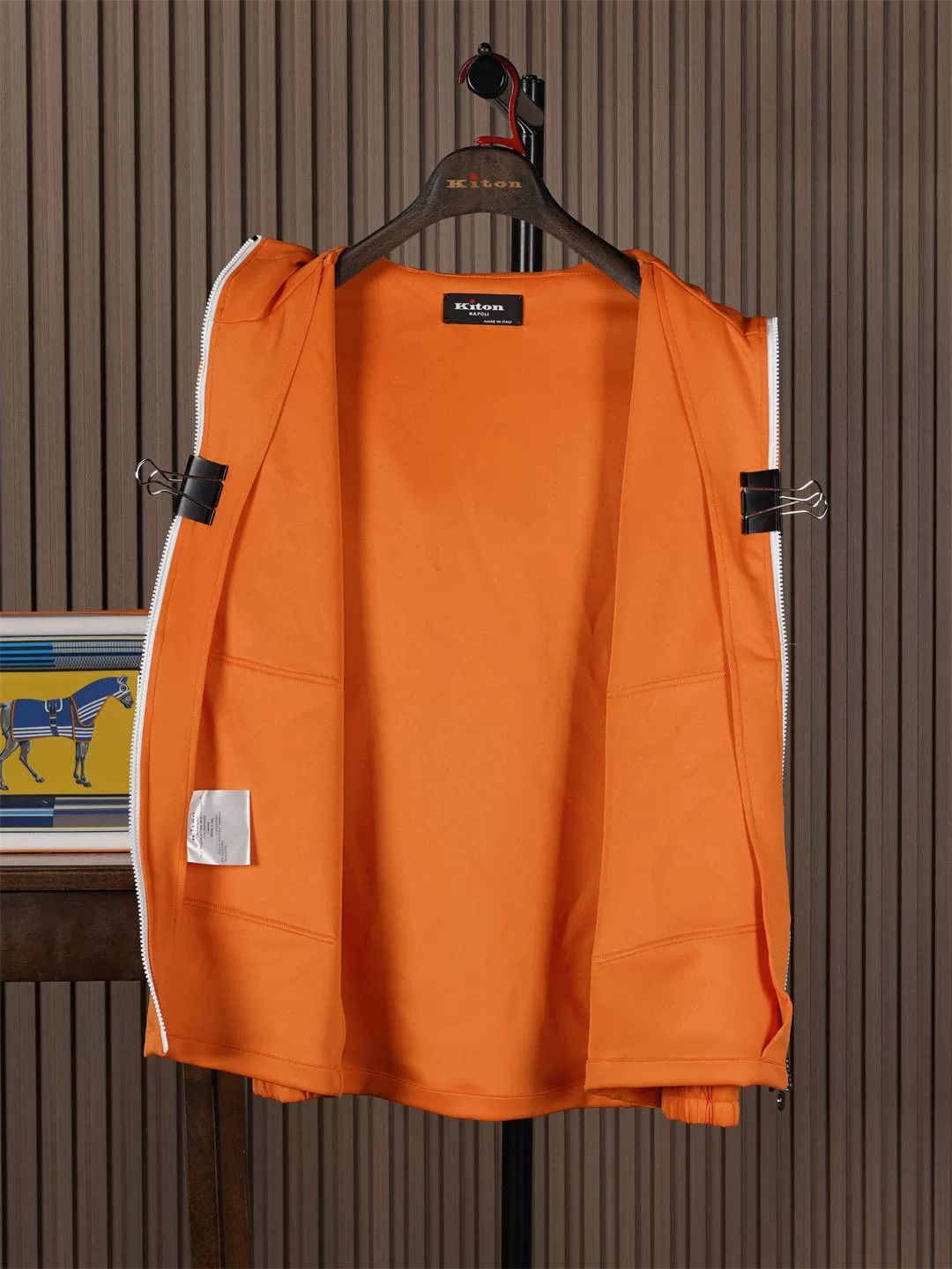 Kiton Kiton Hooded Sports Jacket on Sale Size US L / EU 52-54 / 3 - 3 Thumbnail