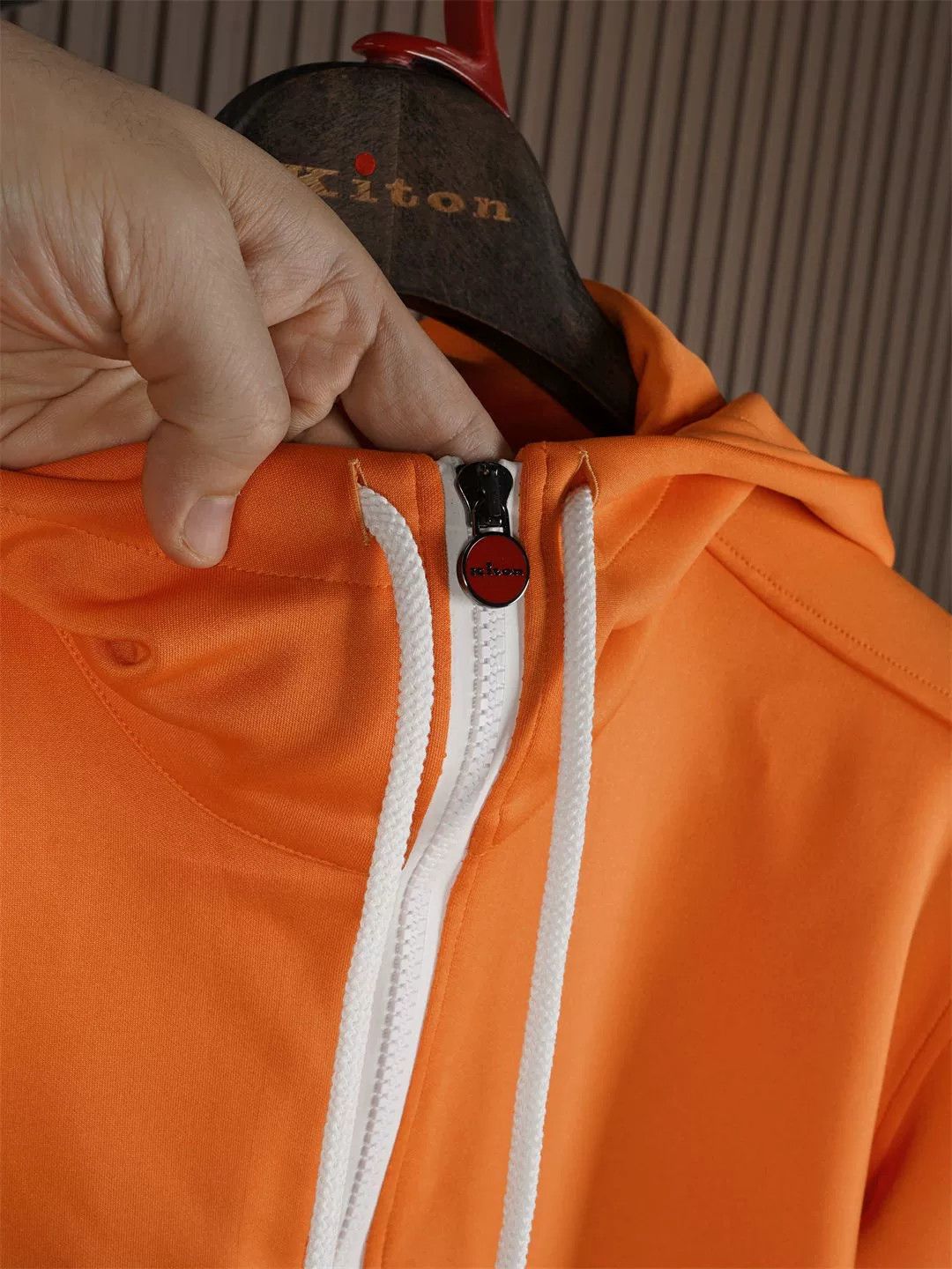 Kiton Kiton Hooded Sports Jacket on Sale Size US L / EU 52-54 / 3 - 4 Thumbnail