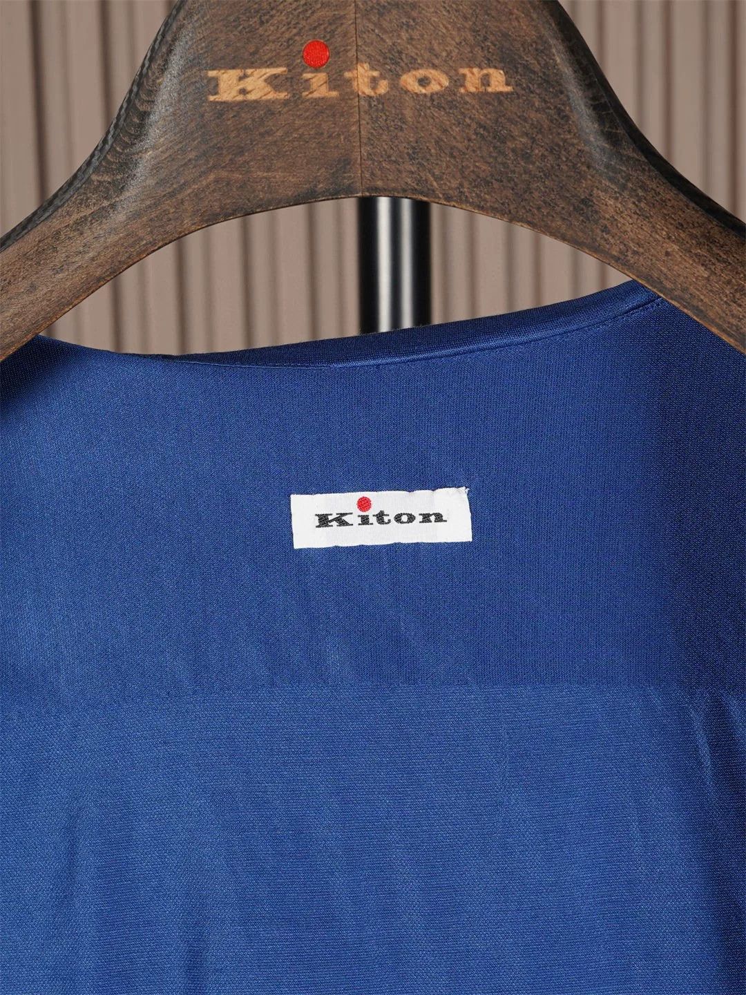 Kiton Kiton Blue Cotton Hooded Jacket Size US S / EU 44-46 / 1 - 5 Thumbnail