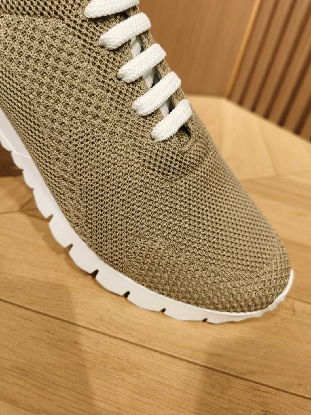 Kiton Kiton Sneakers in Deep Beige Color Size US 6.5 / EU 39-40 - 5 Thumbnail