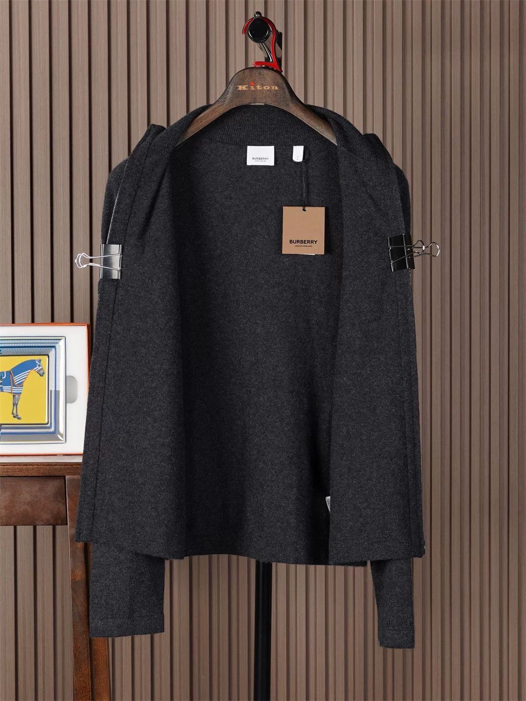 Burberry Burberry Men's Cashmere Knitted Cardigan Size US S / EU 44-46 / 1 - 3 Thumbnail