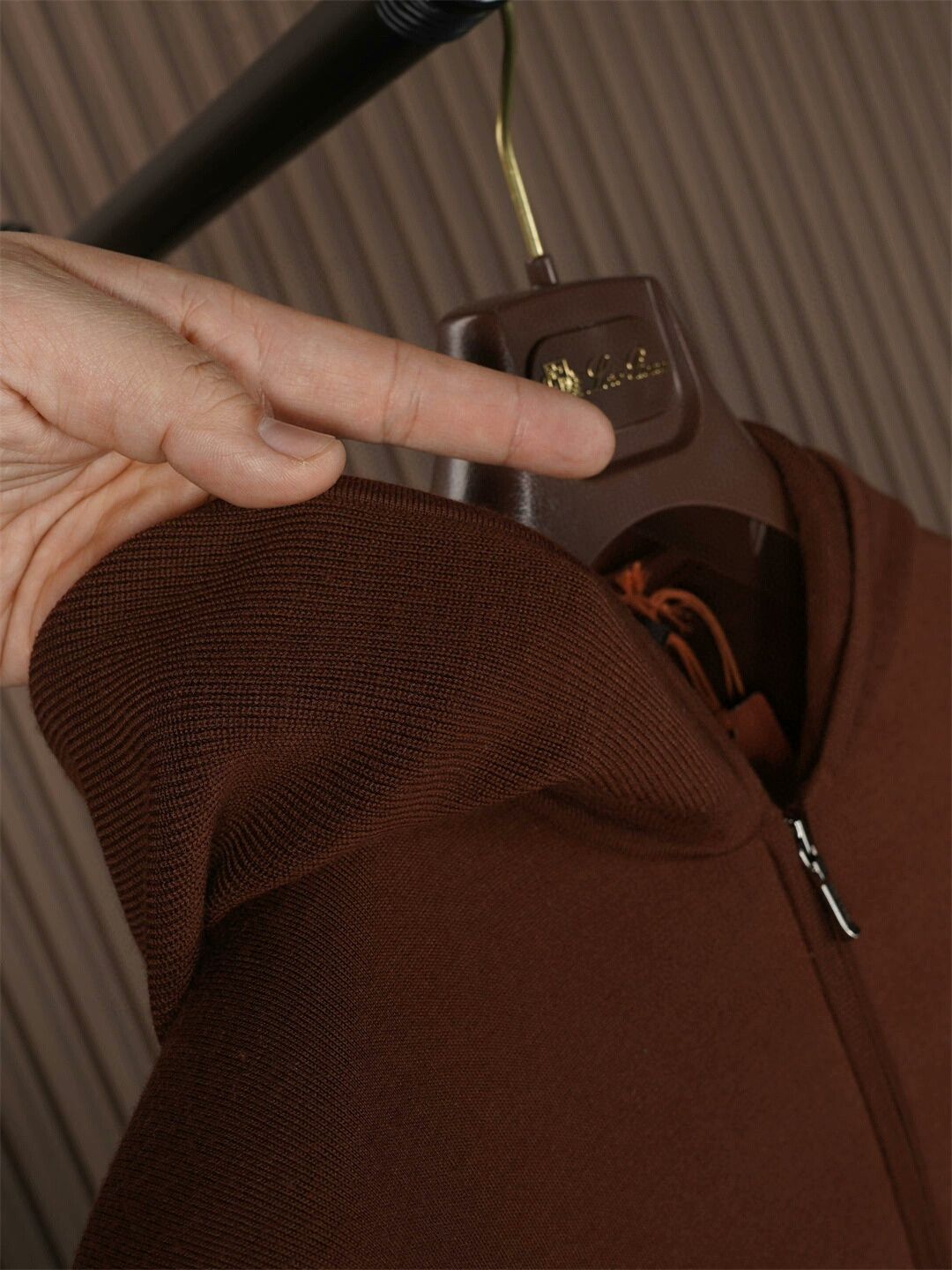 Loro Piana Loro Piana Hooded Zip Knit Jacket Size US M / EU 48-50 / 2 - 6 Thumbnail
