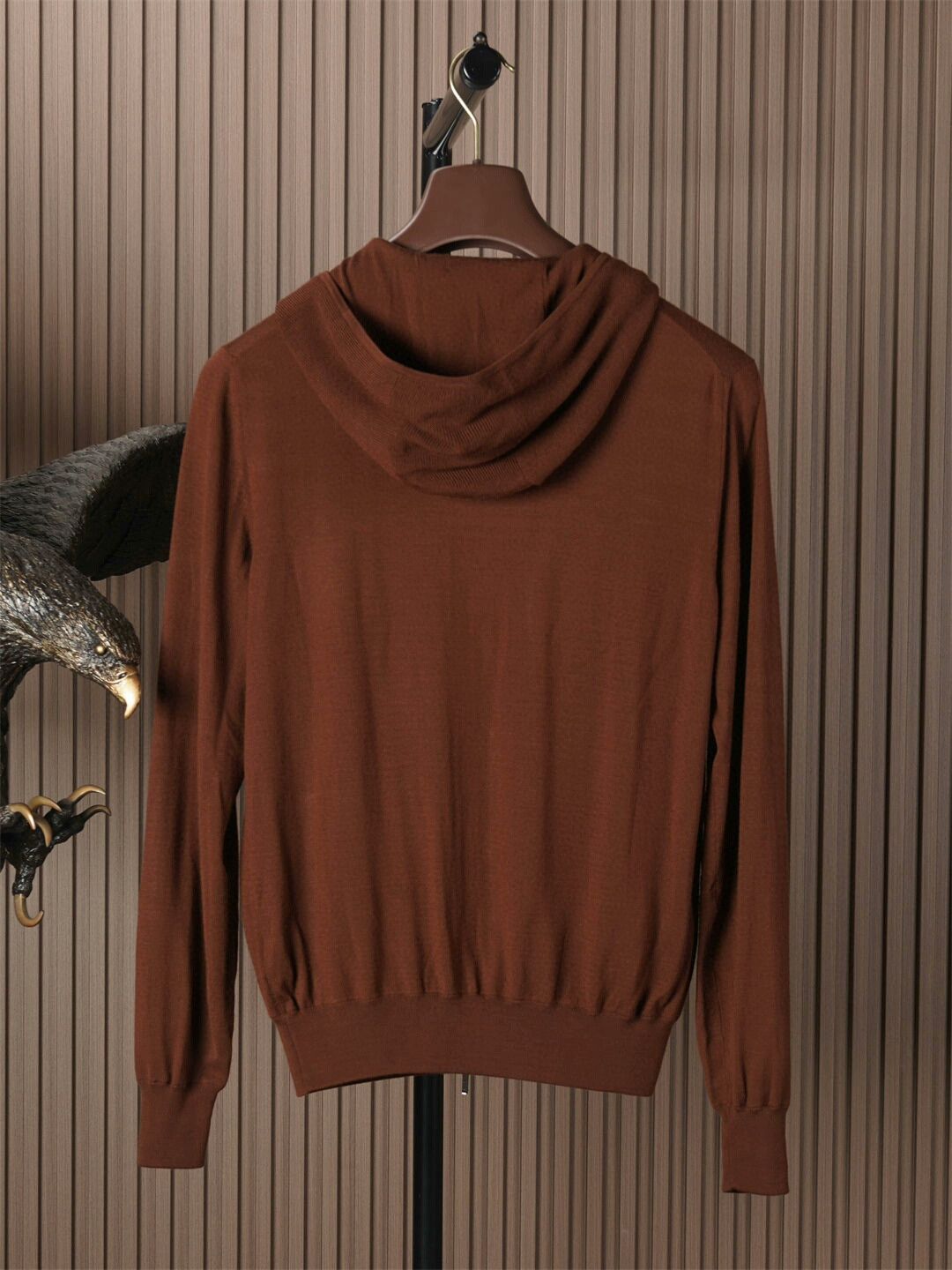 Loro Piana Loro Piana Hooded Zip Knit Jacket Size US M / EU 48-50 / 2 - 2 Thumbnail