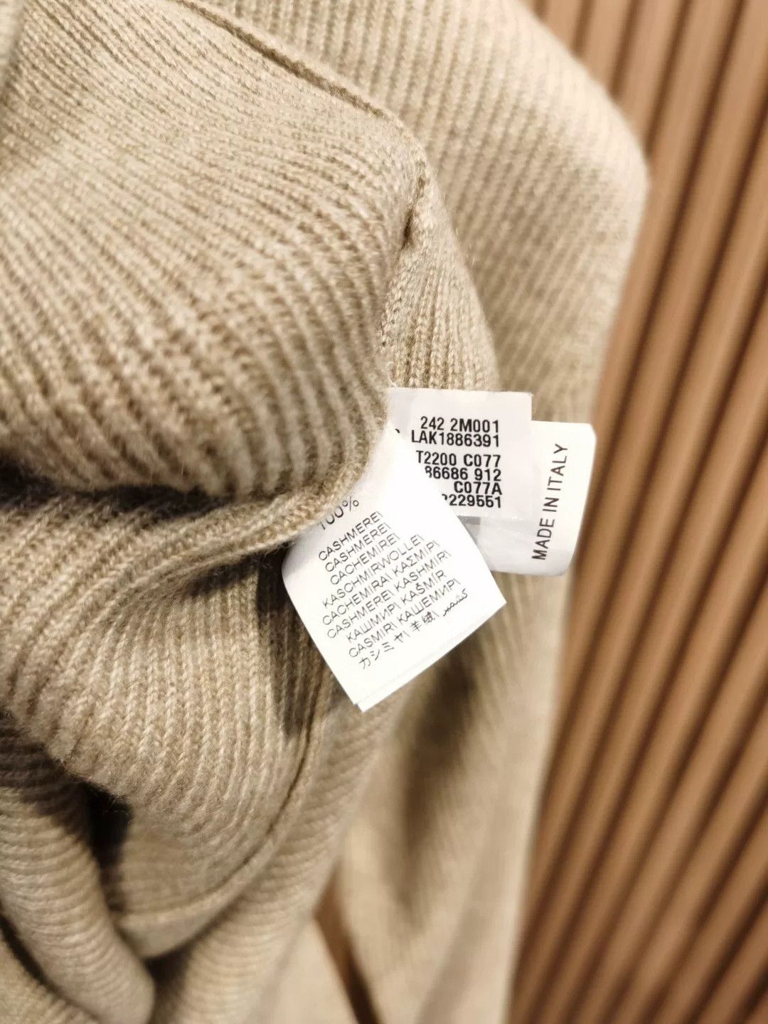 Brunello Cucinelli Brunello Cucinelli Cashmere Henley Sweater Size US M / EU 48-50 / 2 - 8 Thumbnail