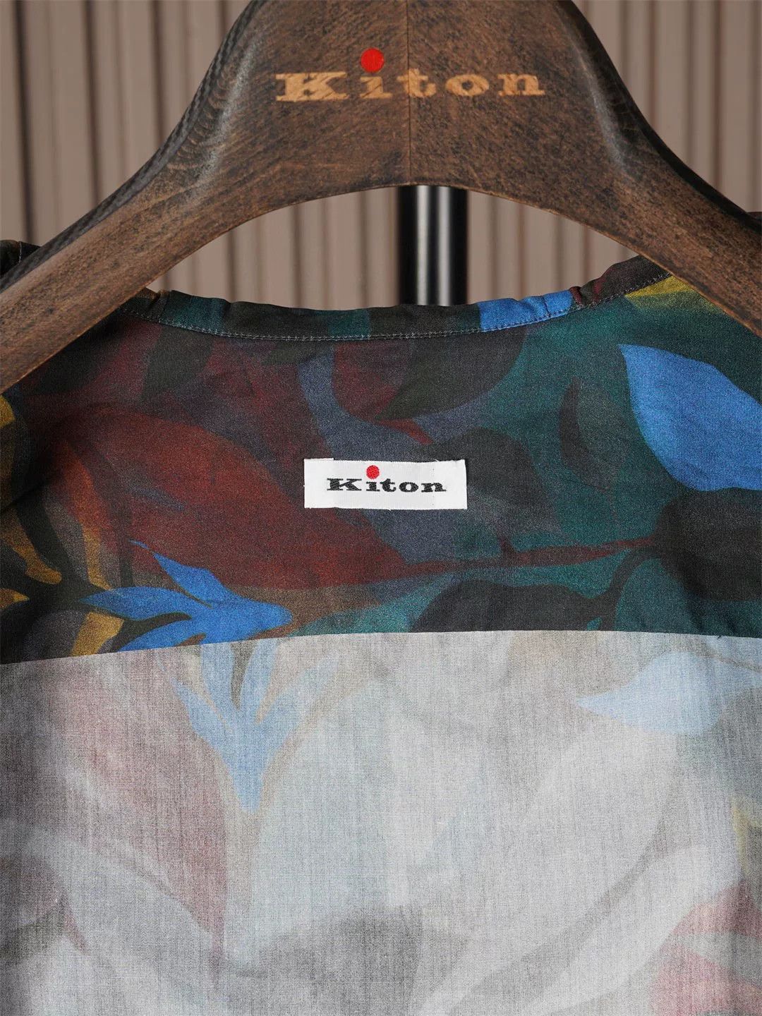 Kiton Kiton Cotton Hooded Jacket with Print Size US M / EU 48-50 / 2 - 4 Thumbnail