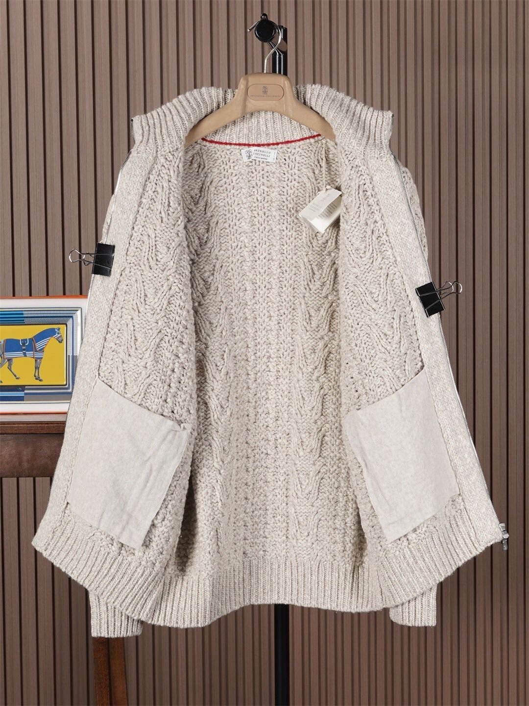 Brunello Cucinelli Brunello Cucinelli Men's Cashmere Jacket Size US L / EU 52-54 / 3 - 3 Thumbnail